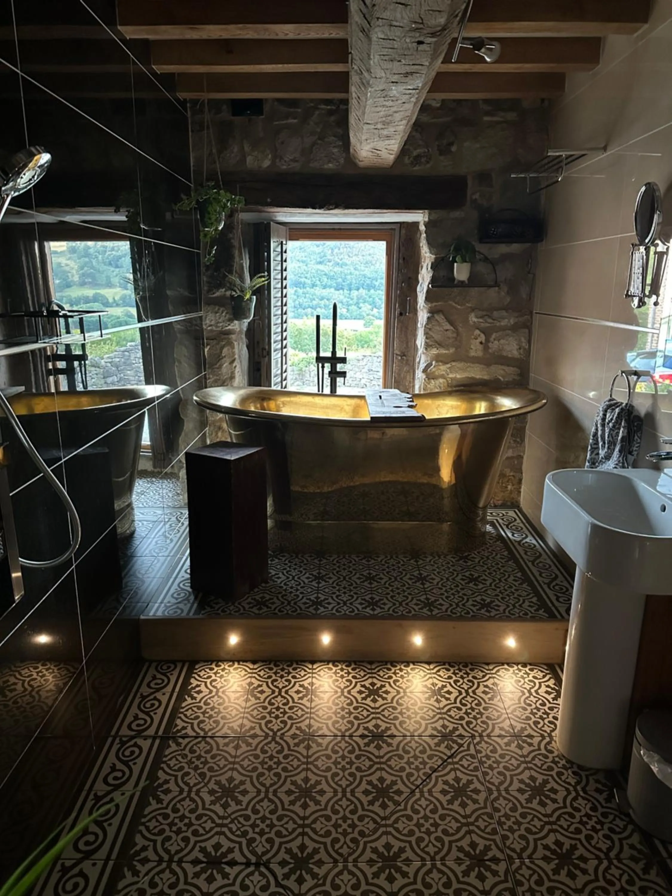 Bathroom in The Cowshed
