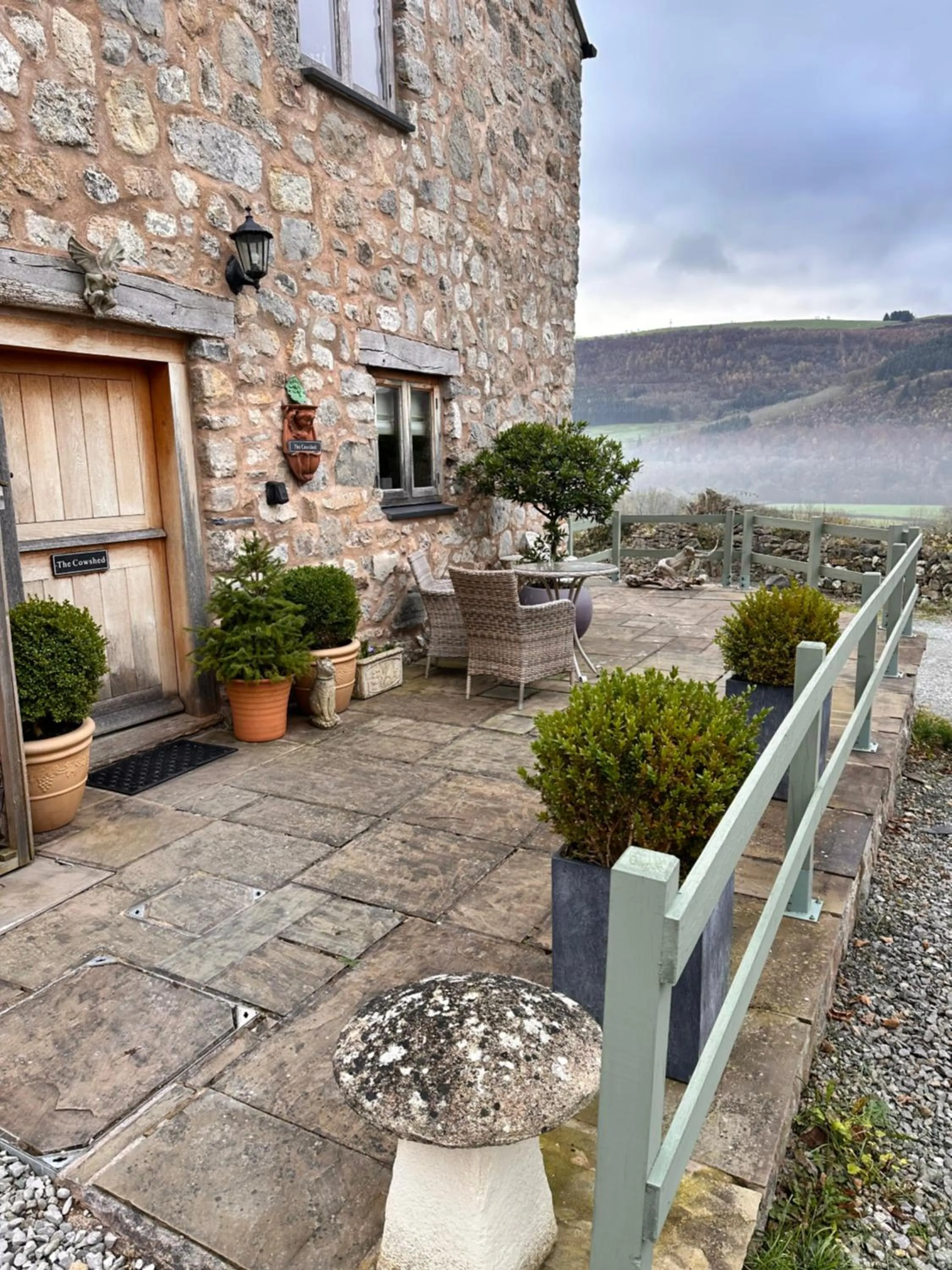 Natural landscape in The Cowshed