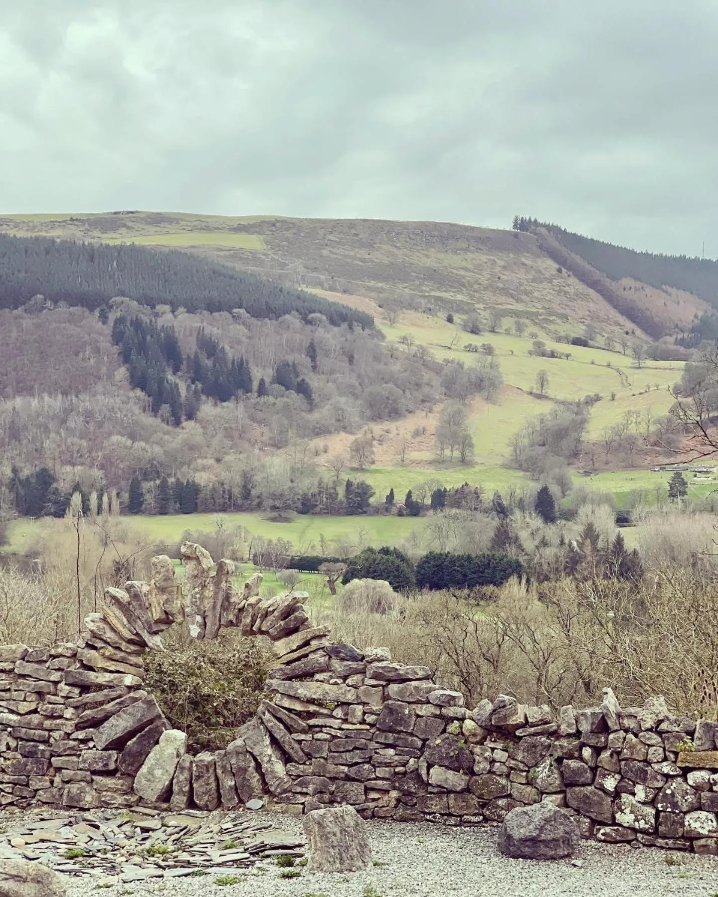Natural landscape in The Cowshed