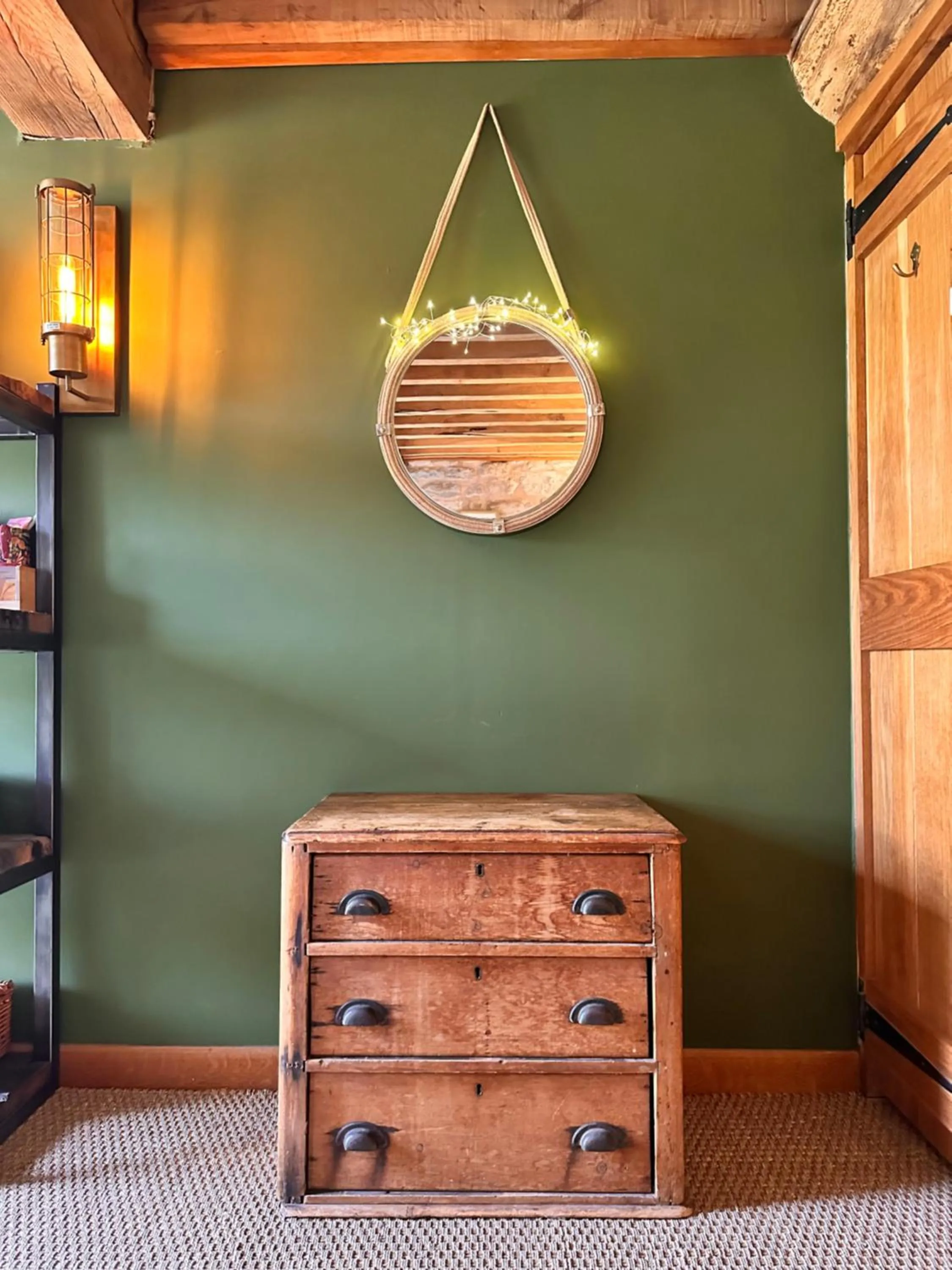 wardrobe in The Cowshed