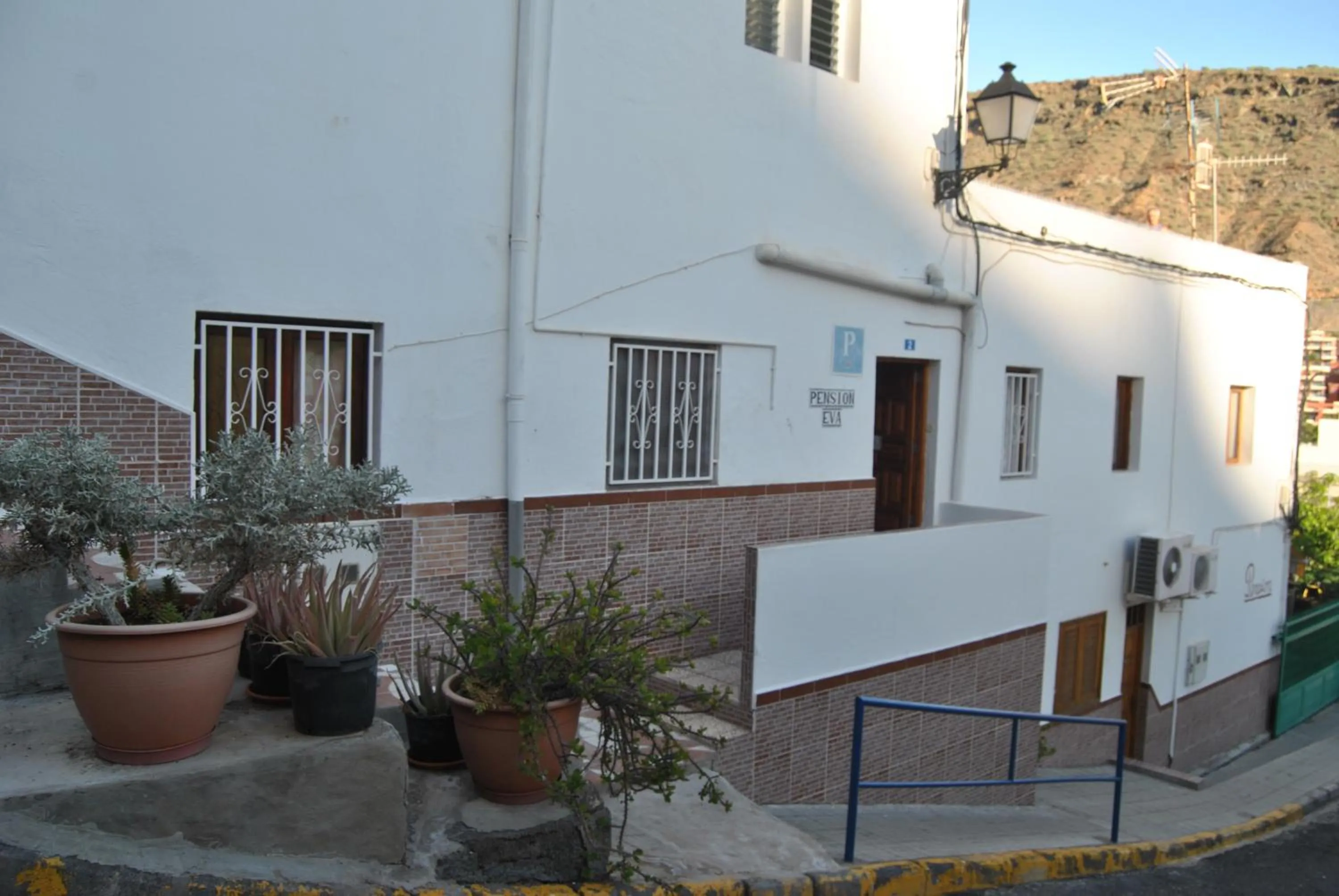 Facade/entrance in Pension Eva