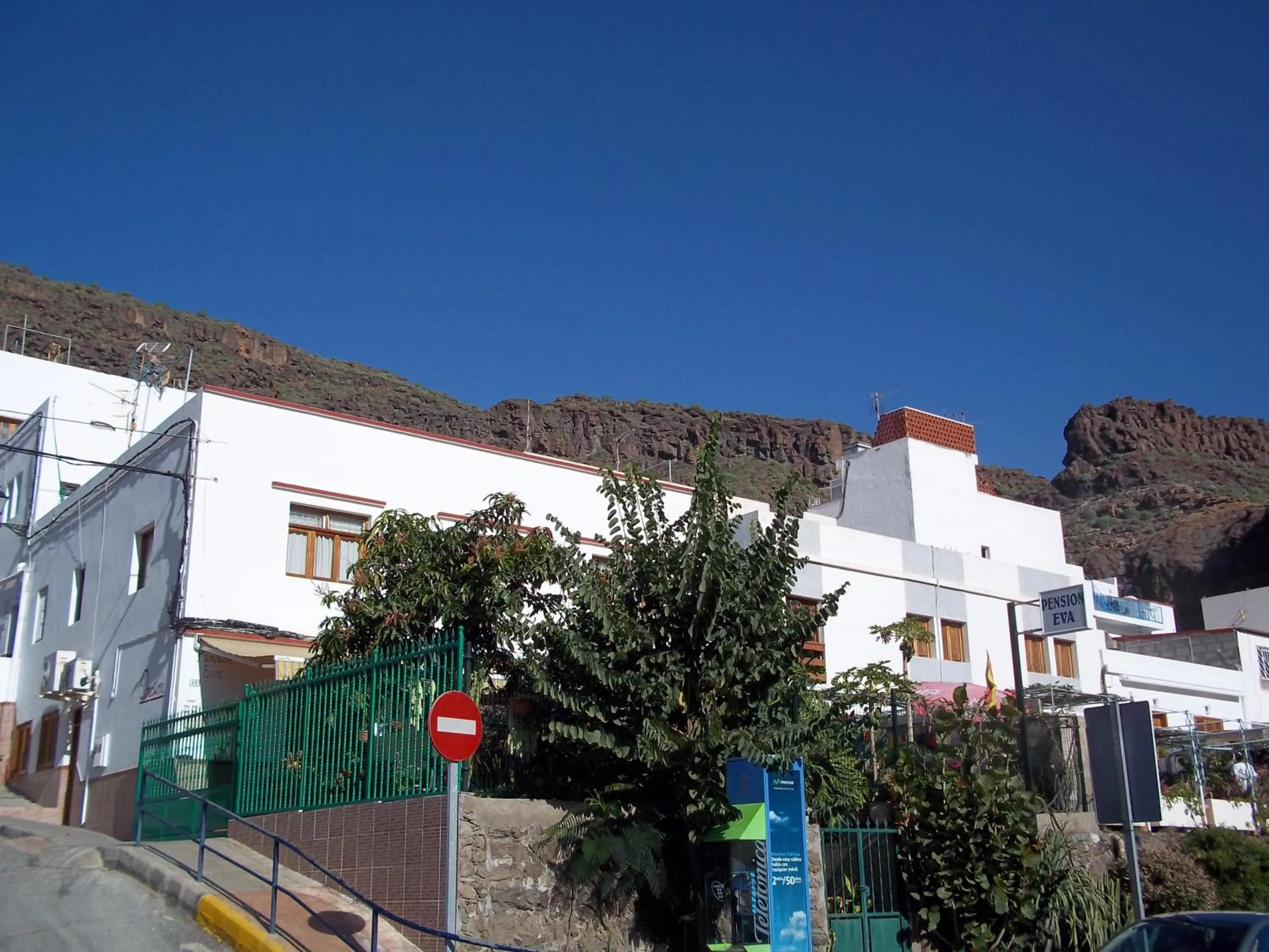 Facade/entrance in Pension Eva