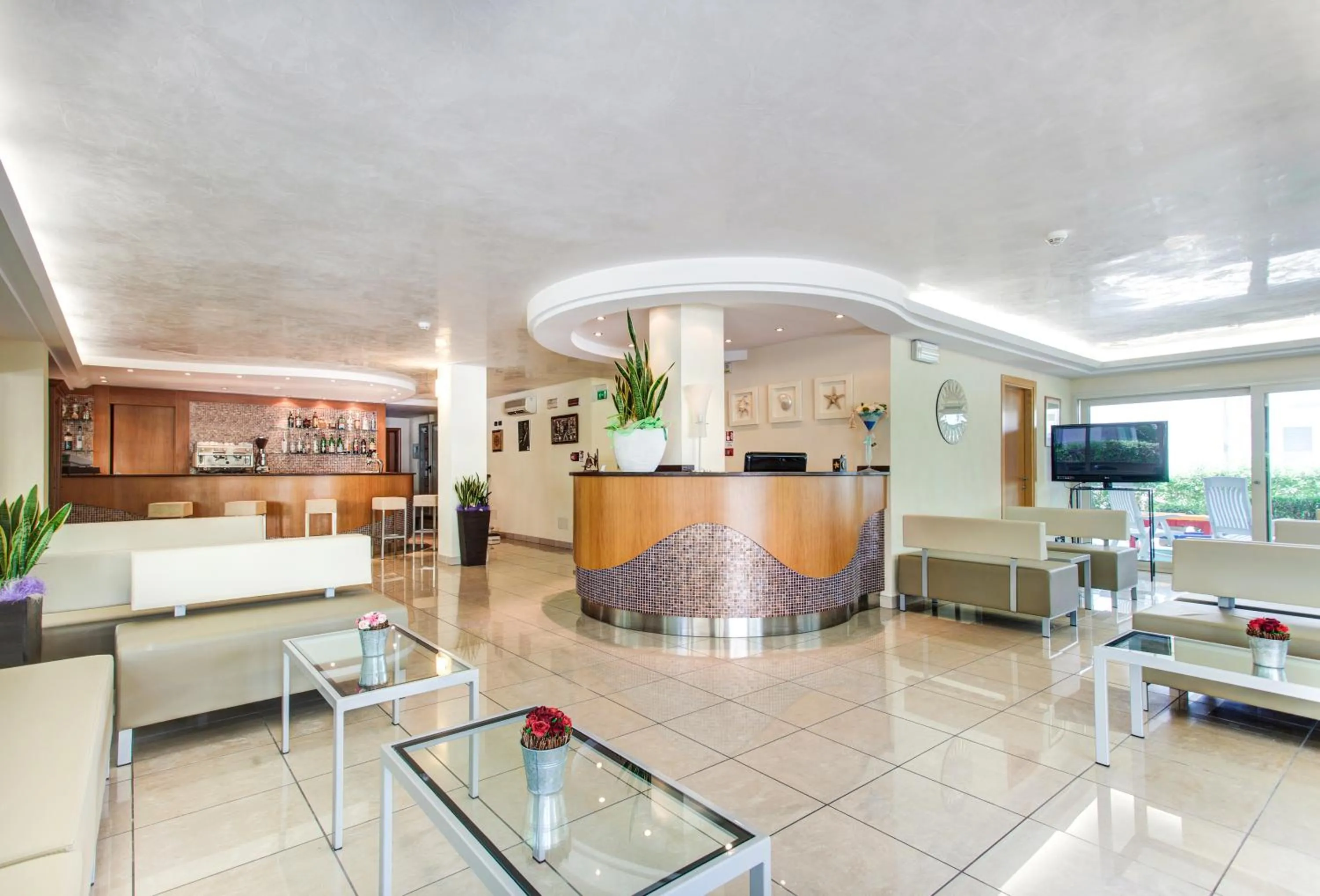 Lobby or reception in Hotel Du Lac