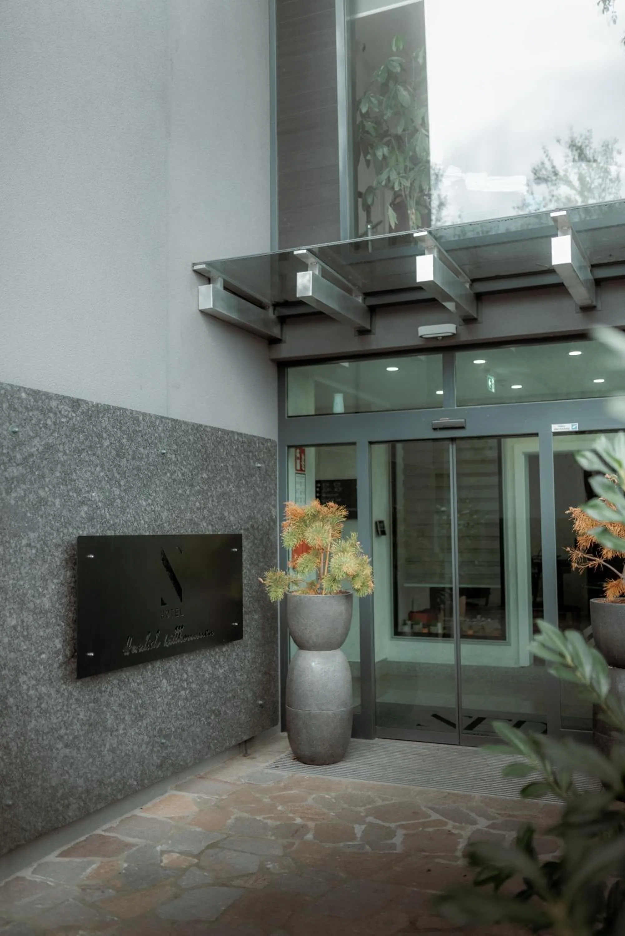 Facade/entrance in NED Hotel