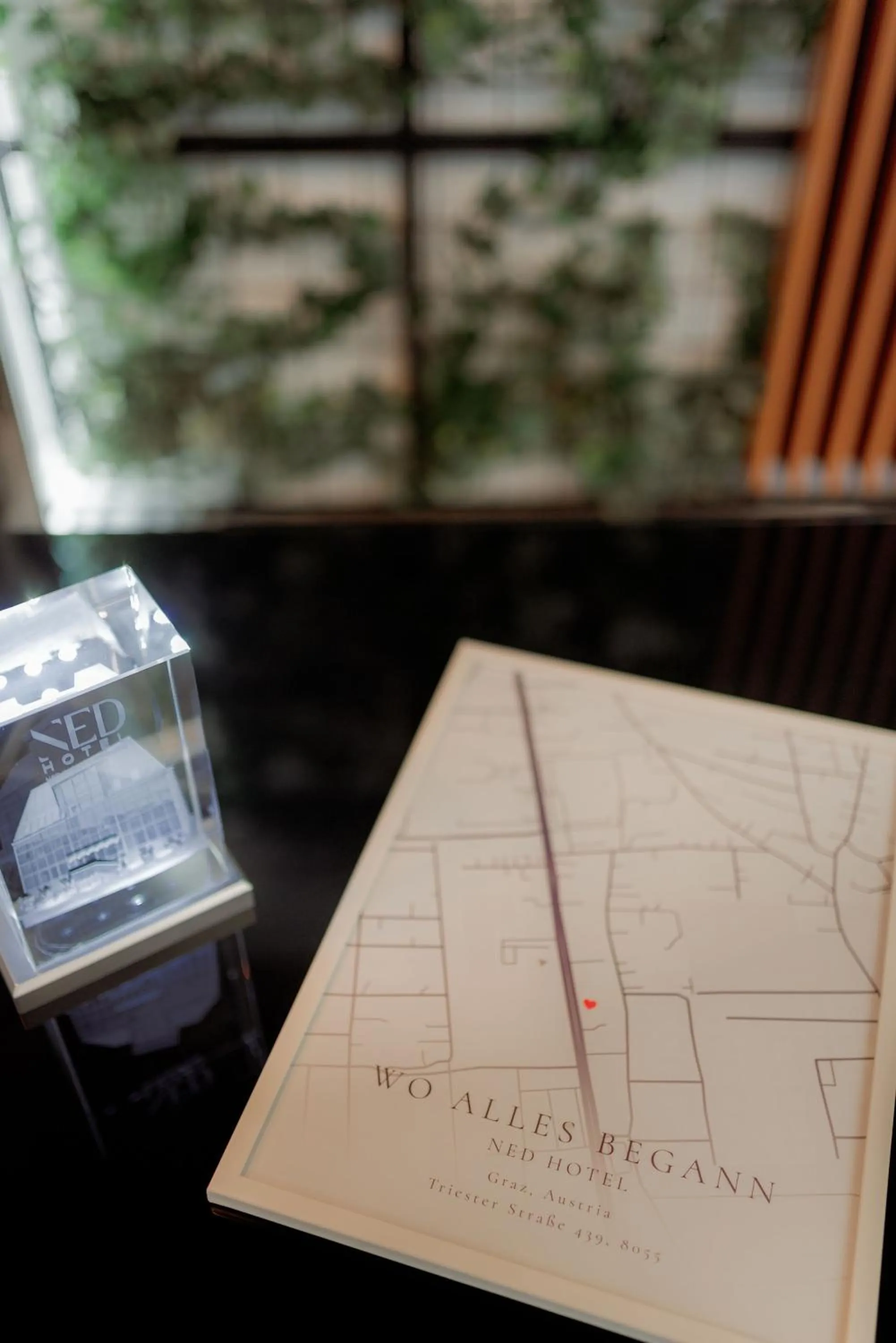 Floor plan in NED Hotel