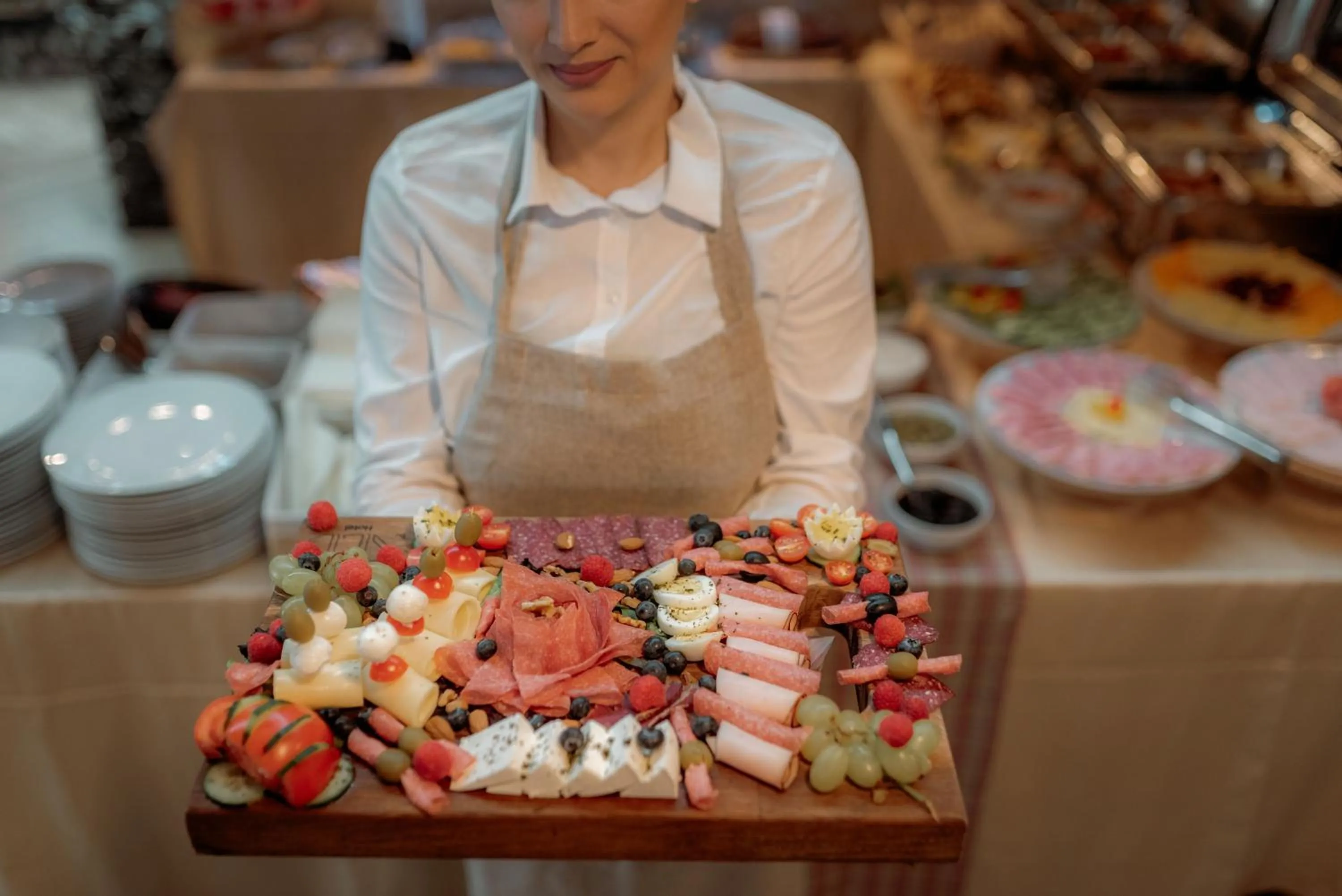 Buffet breakfast in NED Hotel