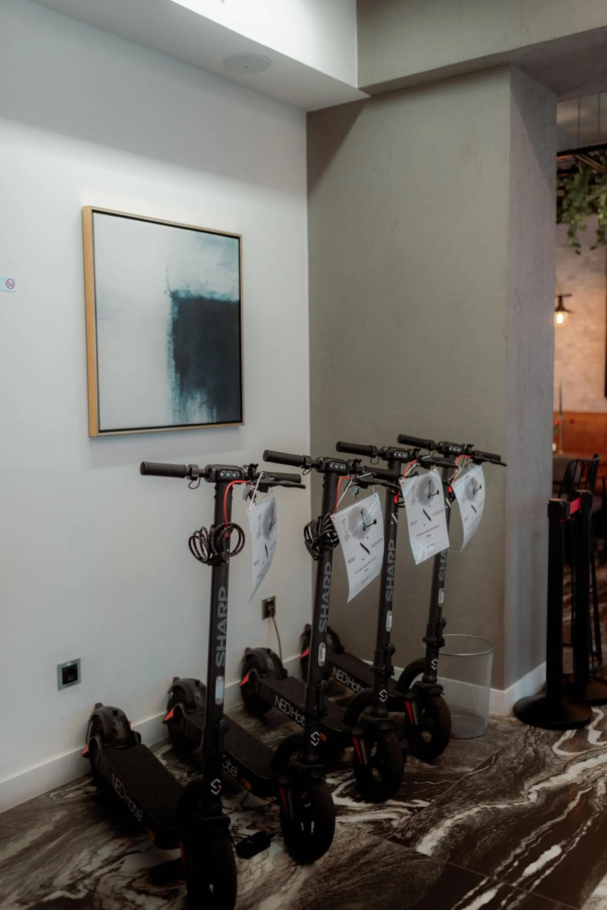 Decorative detail in NED Hotel