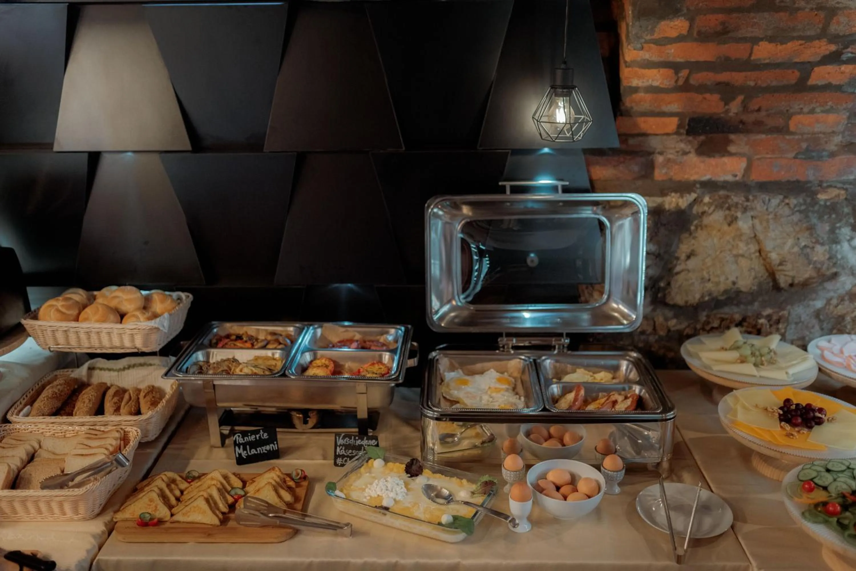 Buffet breakfast in NED Hotel