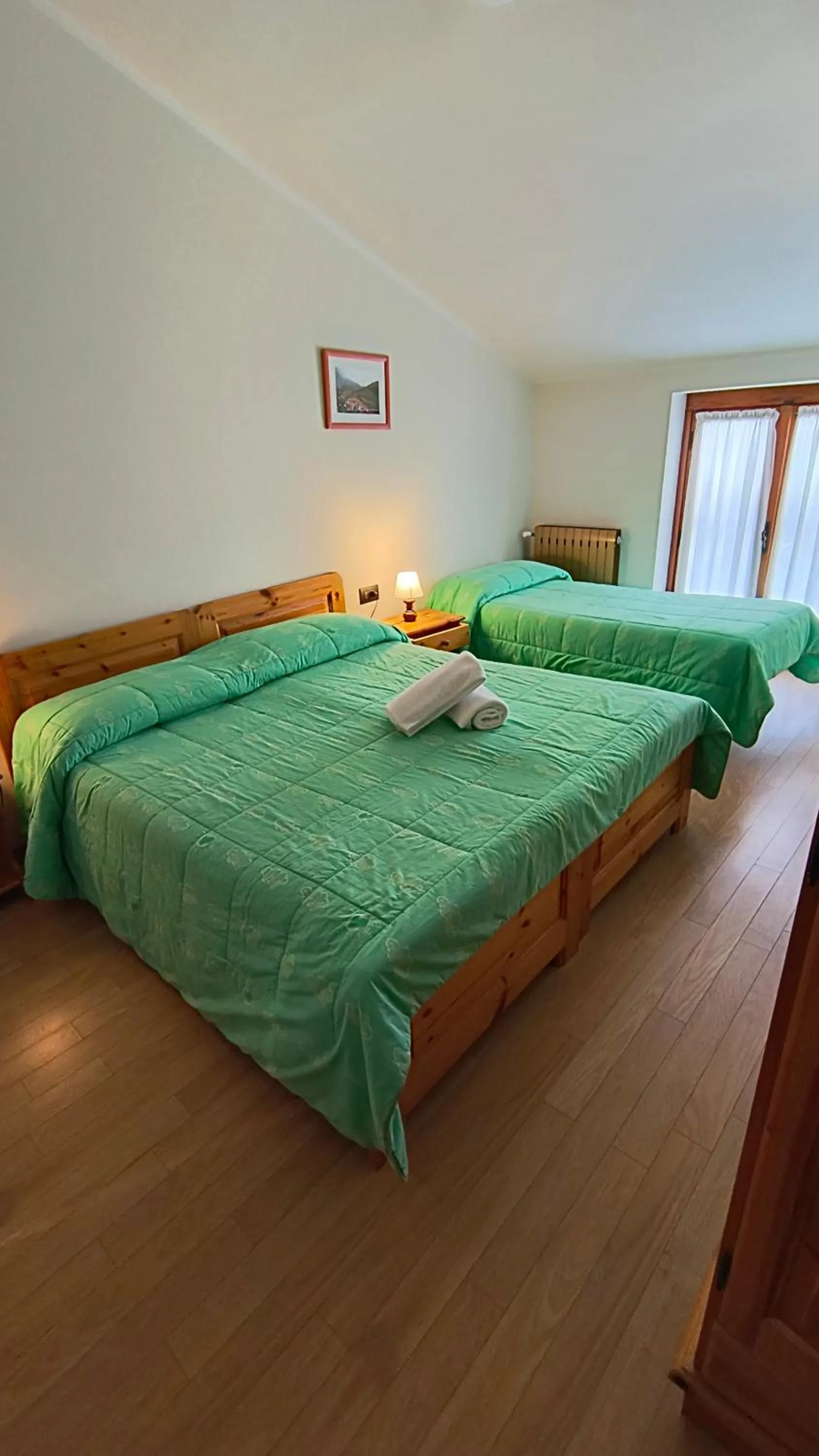 Bed in Hotel Blanchetti