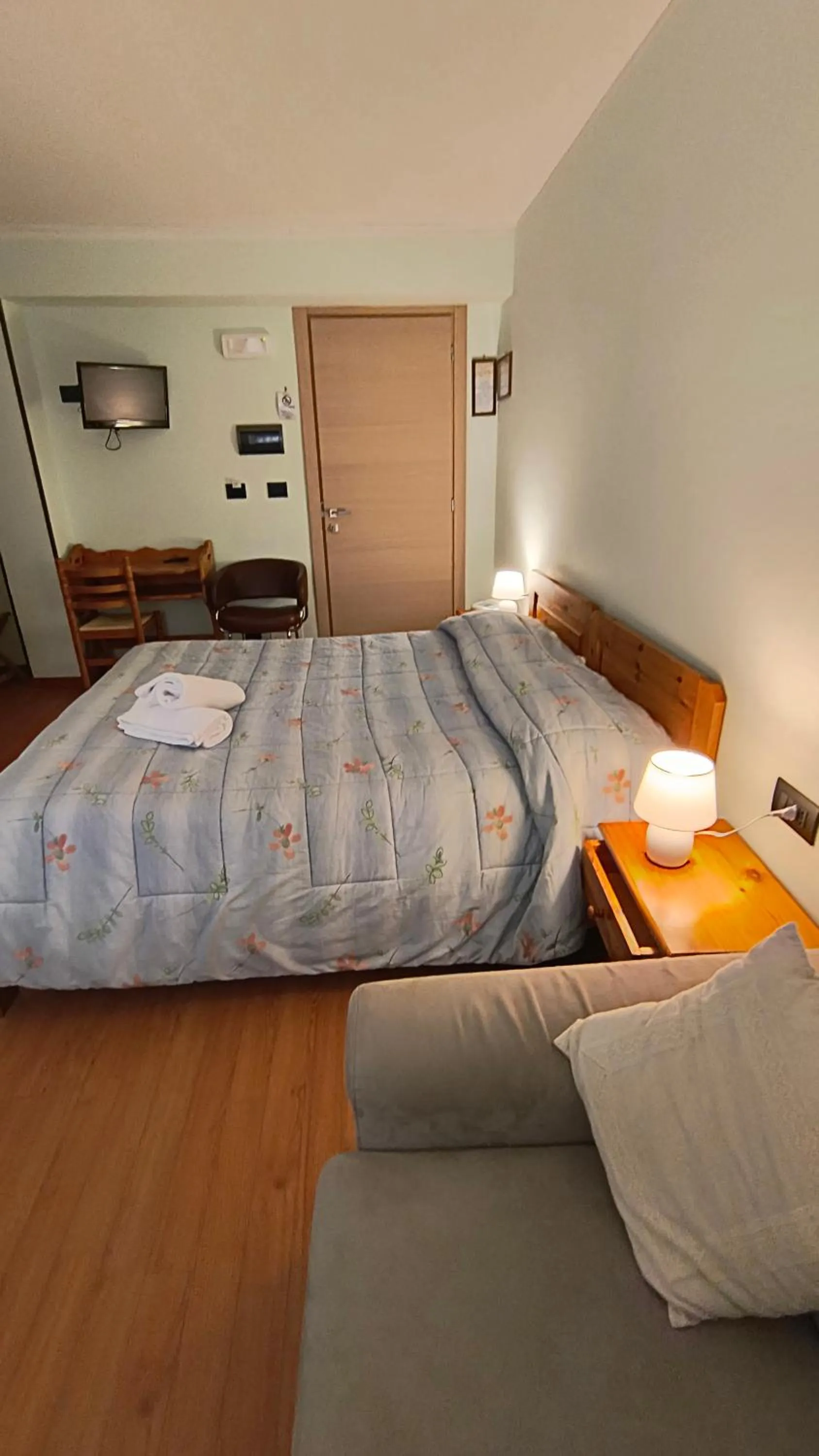 Bed in Hotel Blanchetti