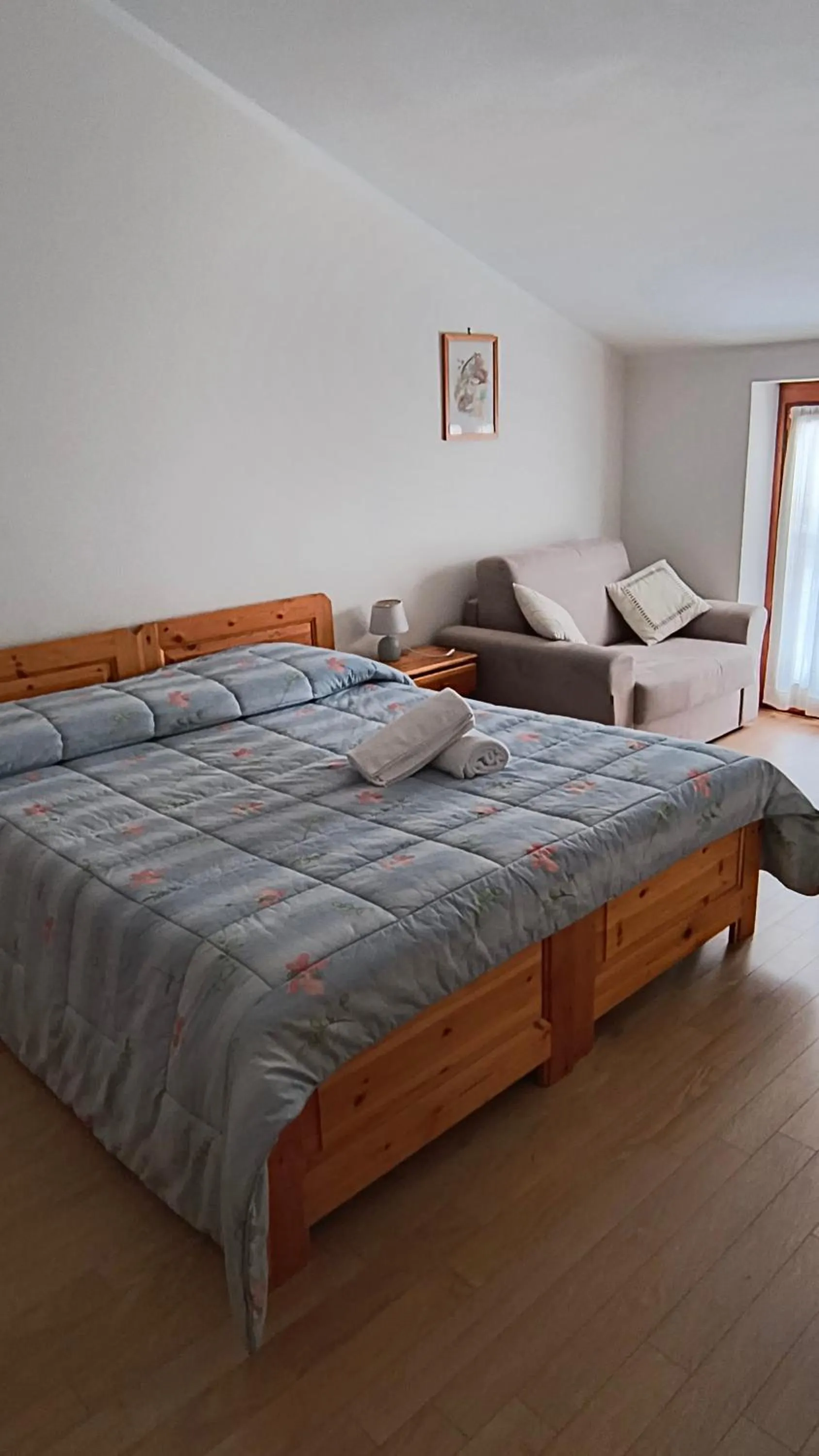 Bed in Hotel Blanchetti