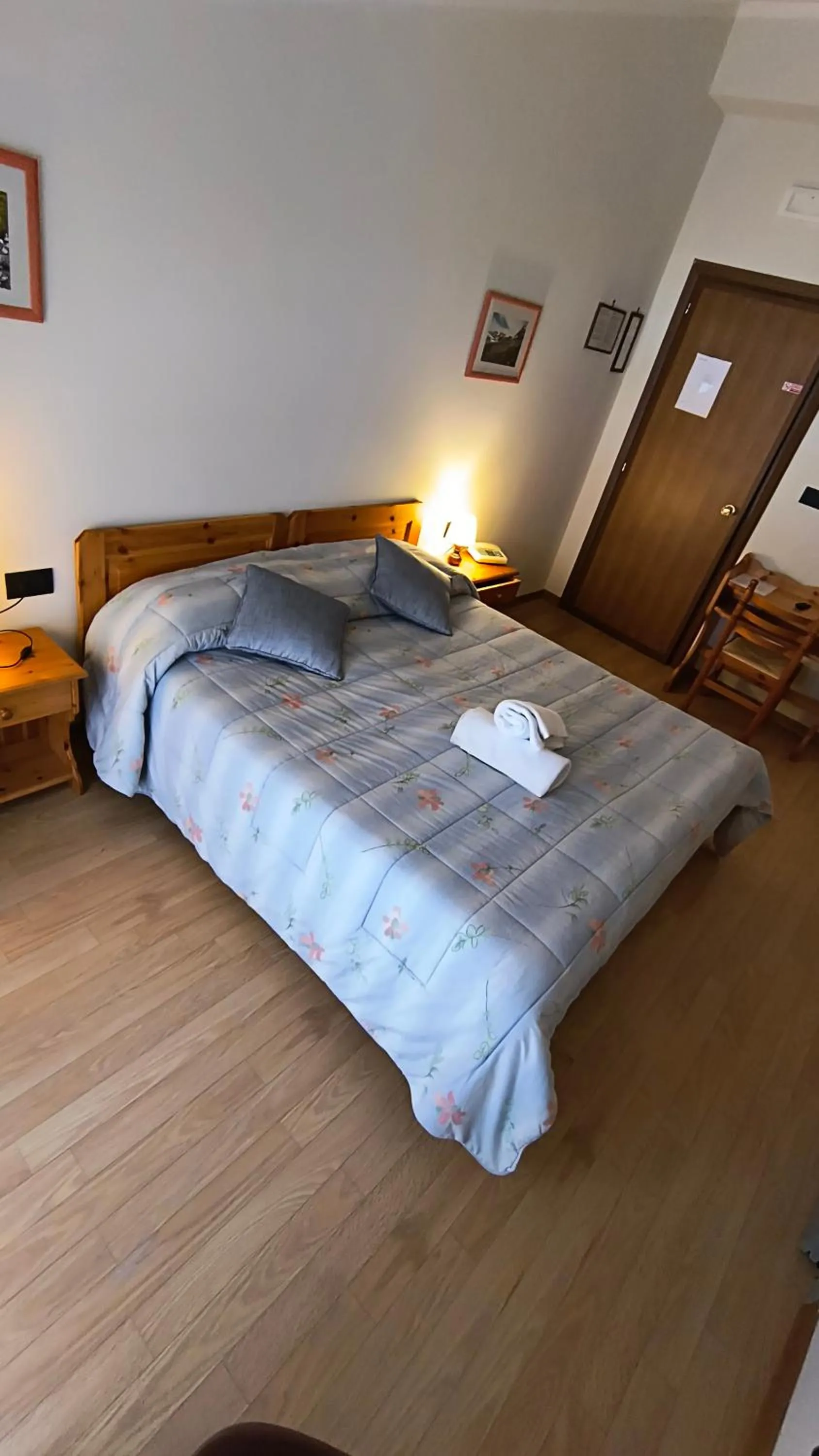 Bed in Hotel Blanchetti