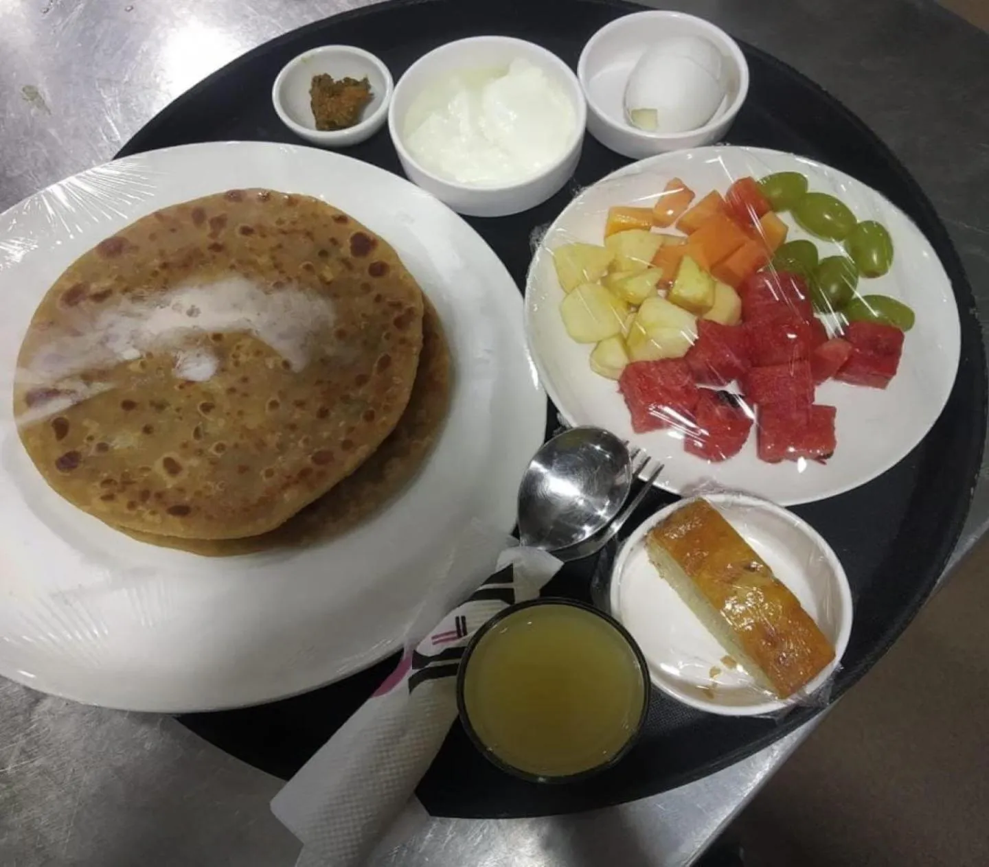 Continental breakfast in Poiisse