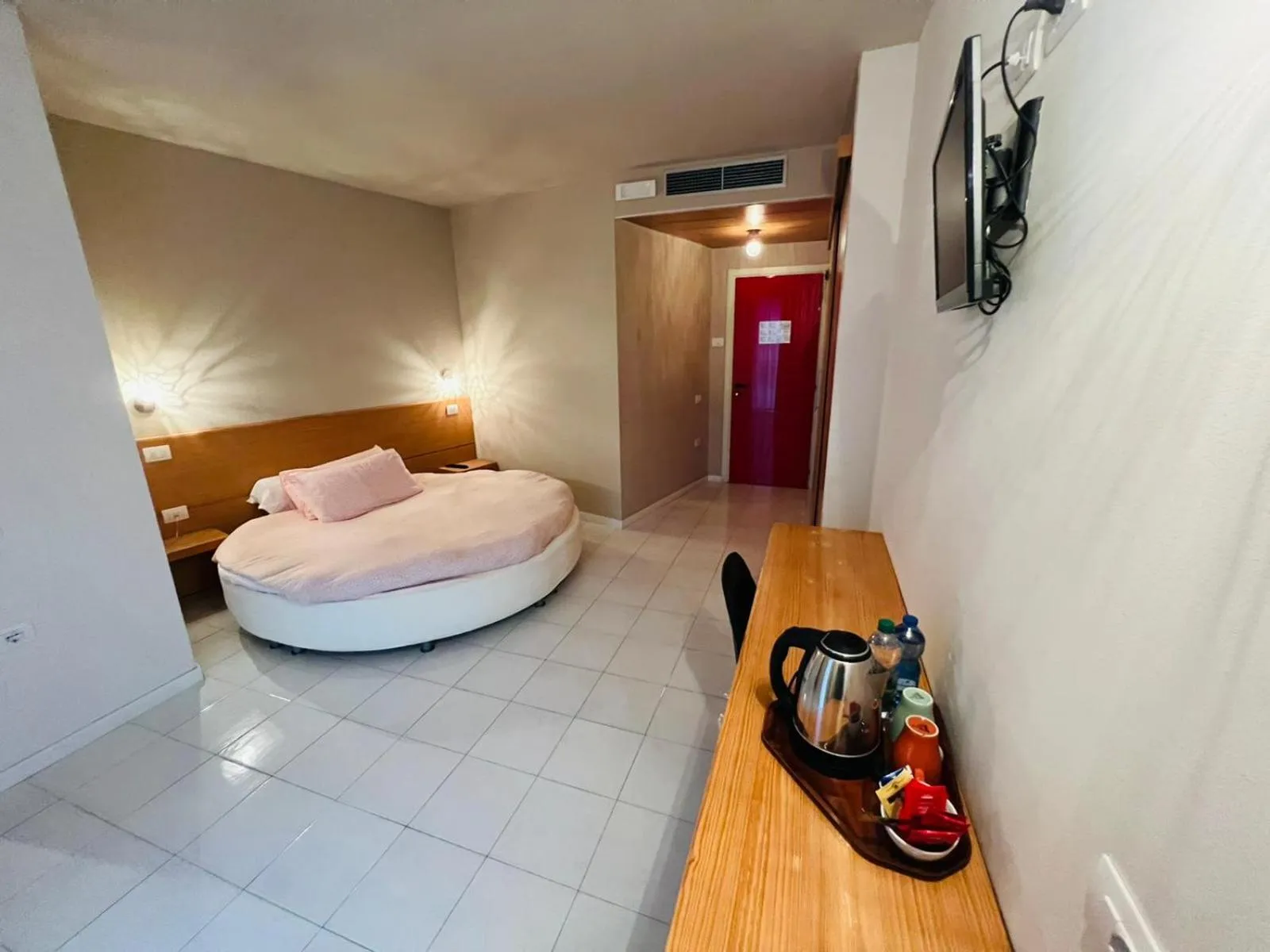 Balcony/Terrace, Bed in hotel garni Santa Caterina