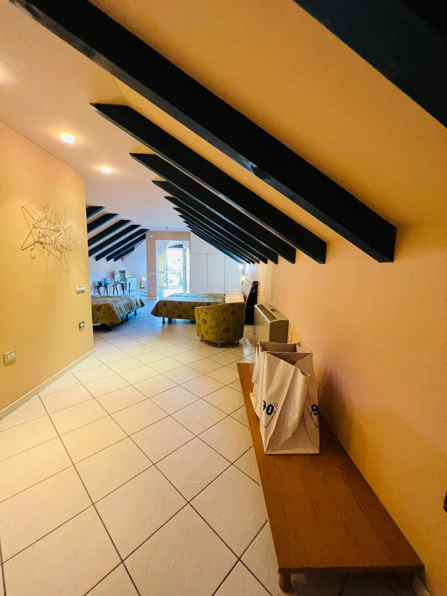 Living room in hotel garni Santa Caterina