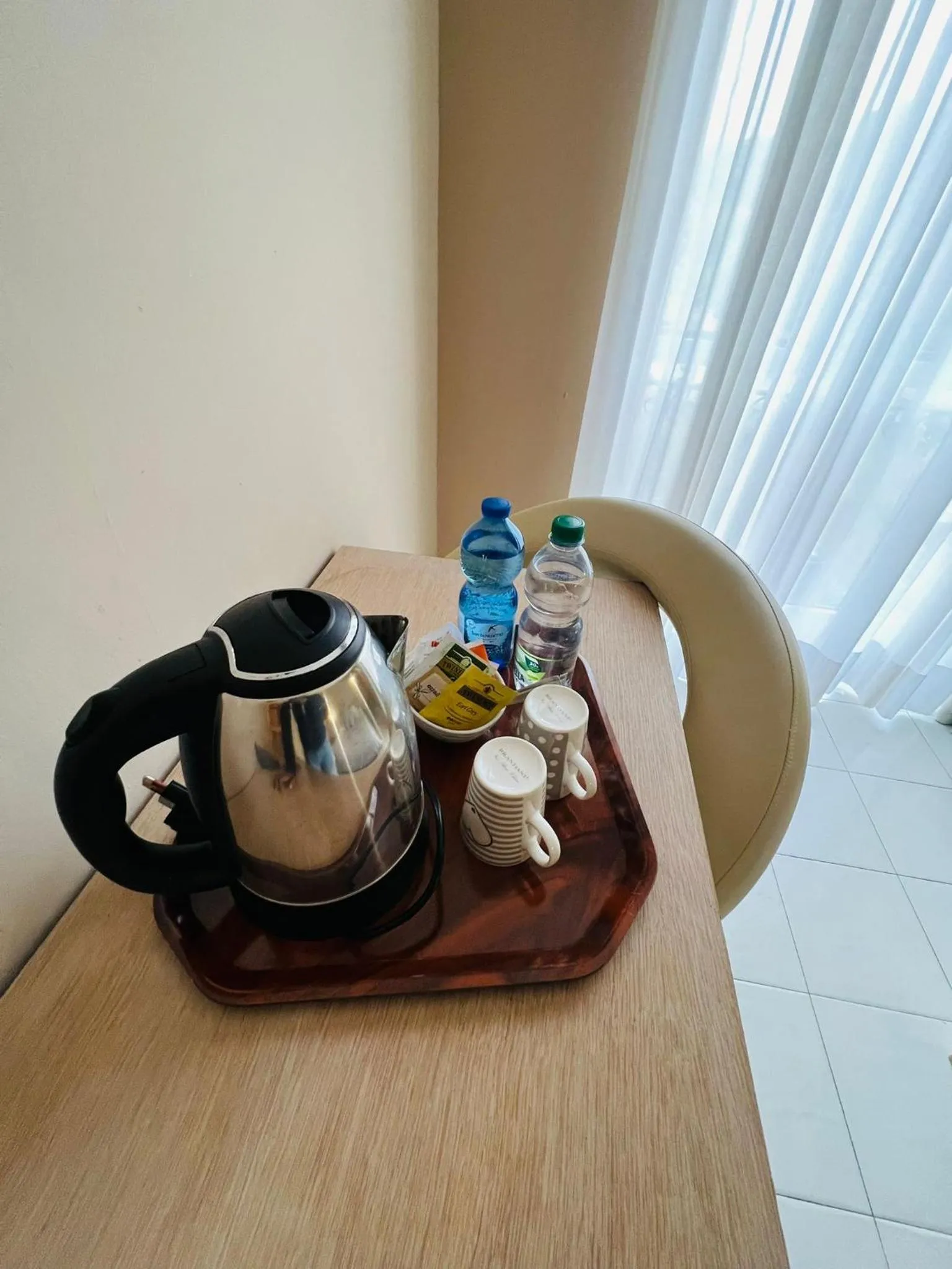 Coffee/tea facilities in hotel garni Santa Caterina