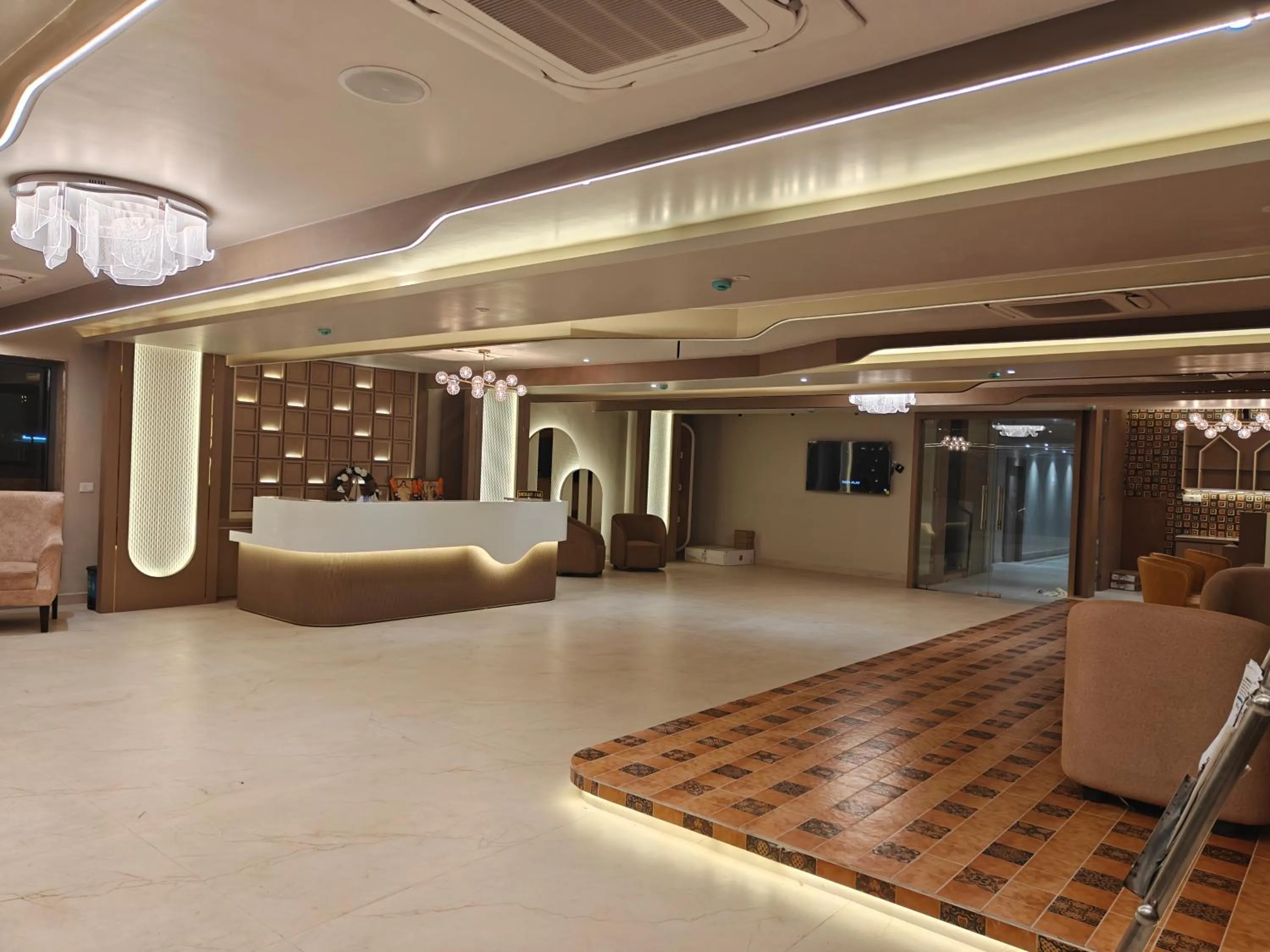 Lobby or reception in JEEVAN SANDHYA