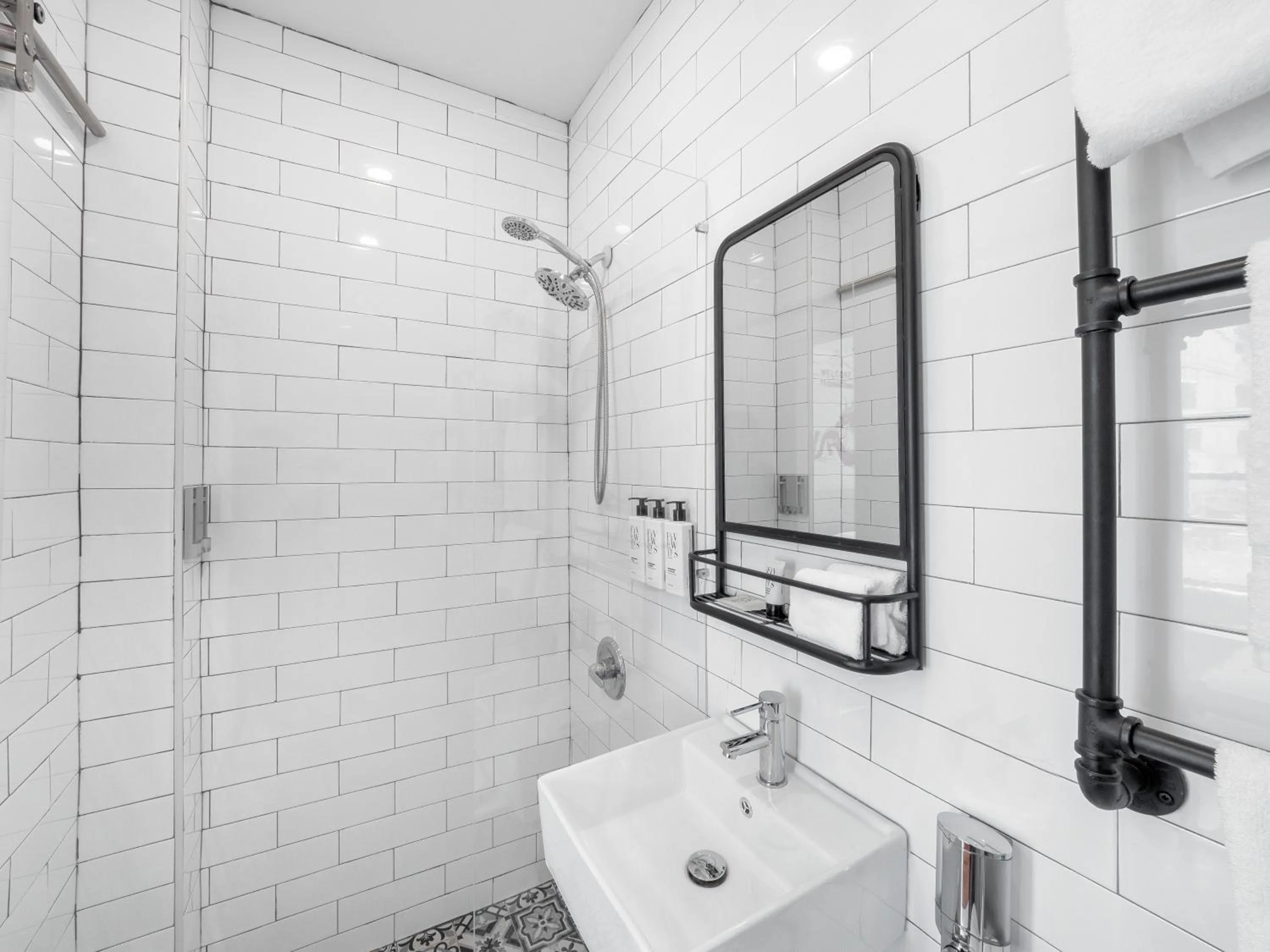 Bathroom in BeHome by LuxUrban