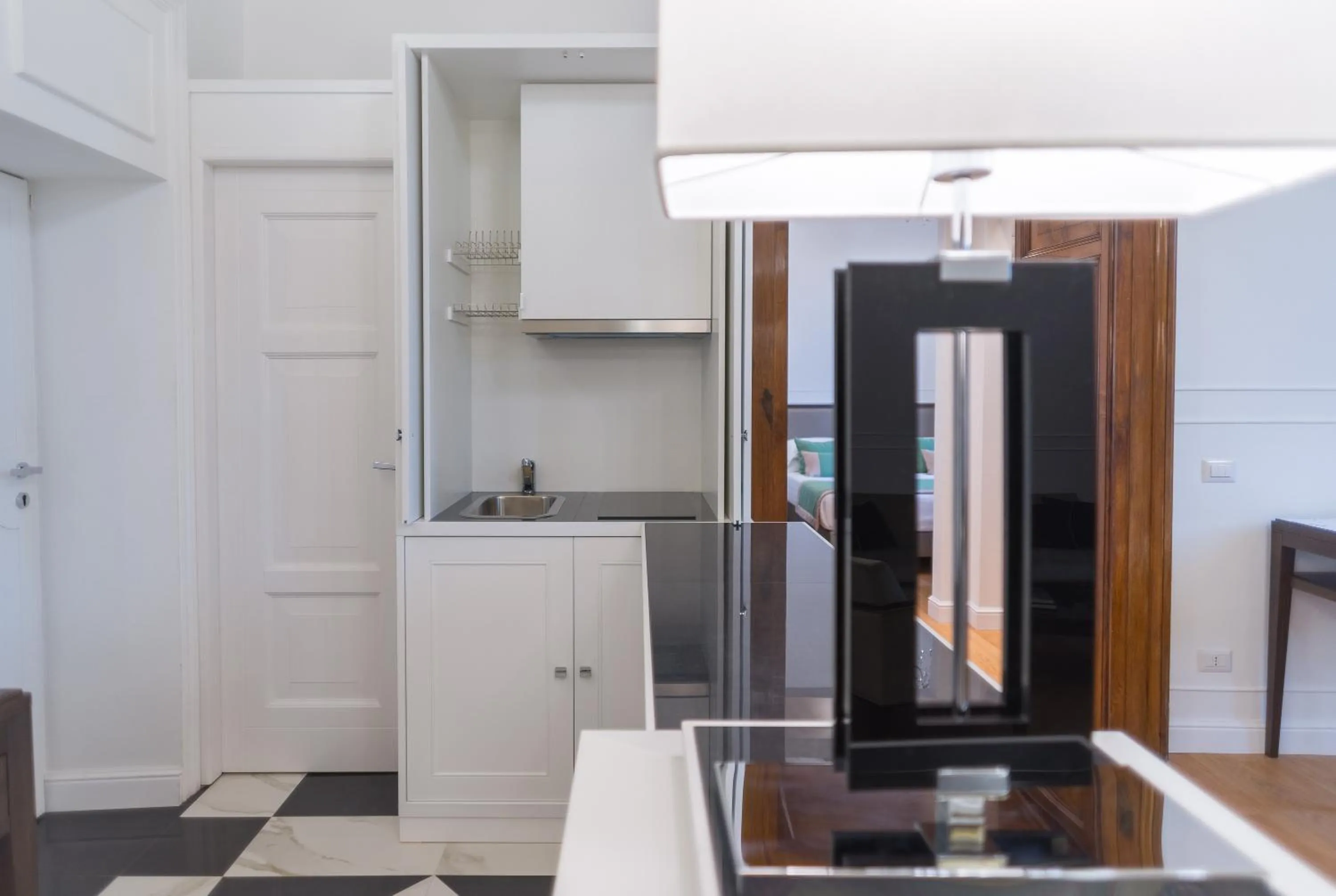 Kitchen or kitchenette in Internazionale Domus