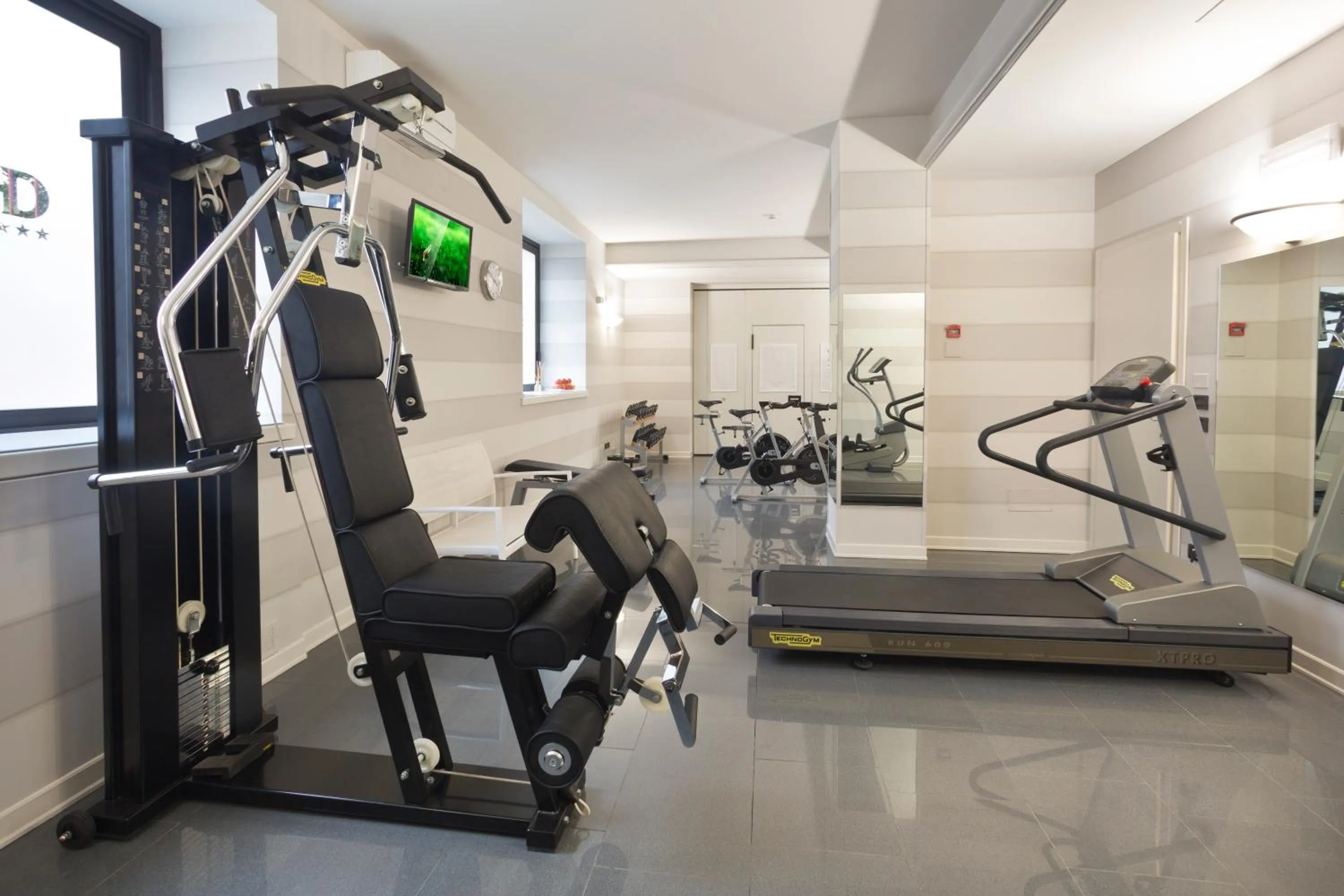 Fitness centre/facilities in Hotel Desenzano