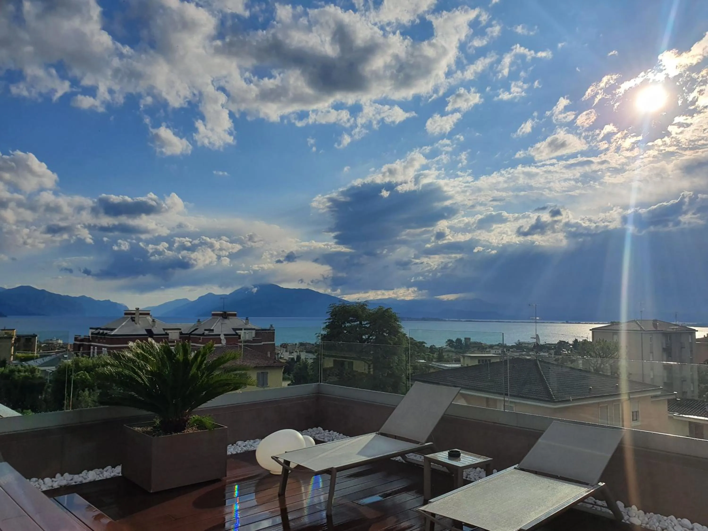 Balcony/Terrace in Hotel Desenzano