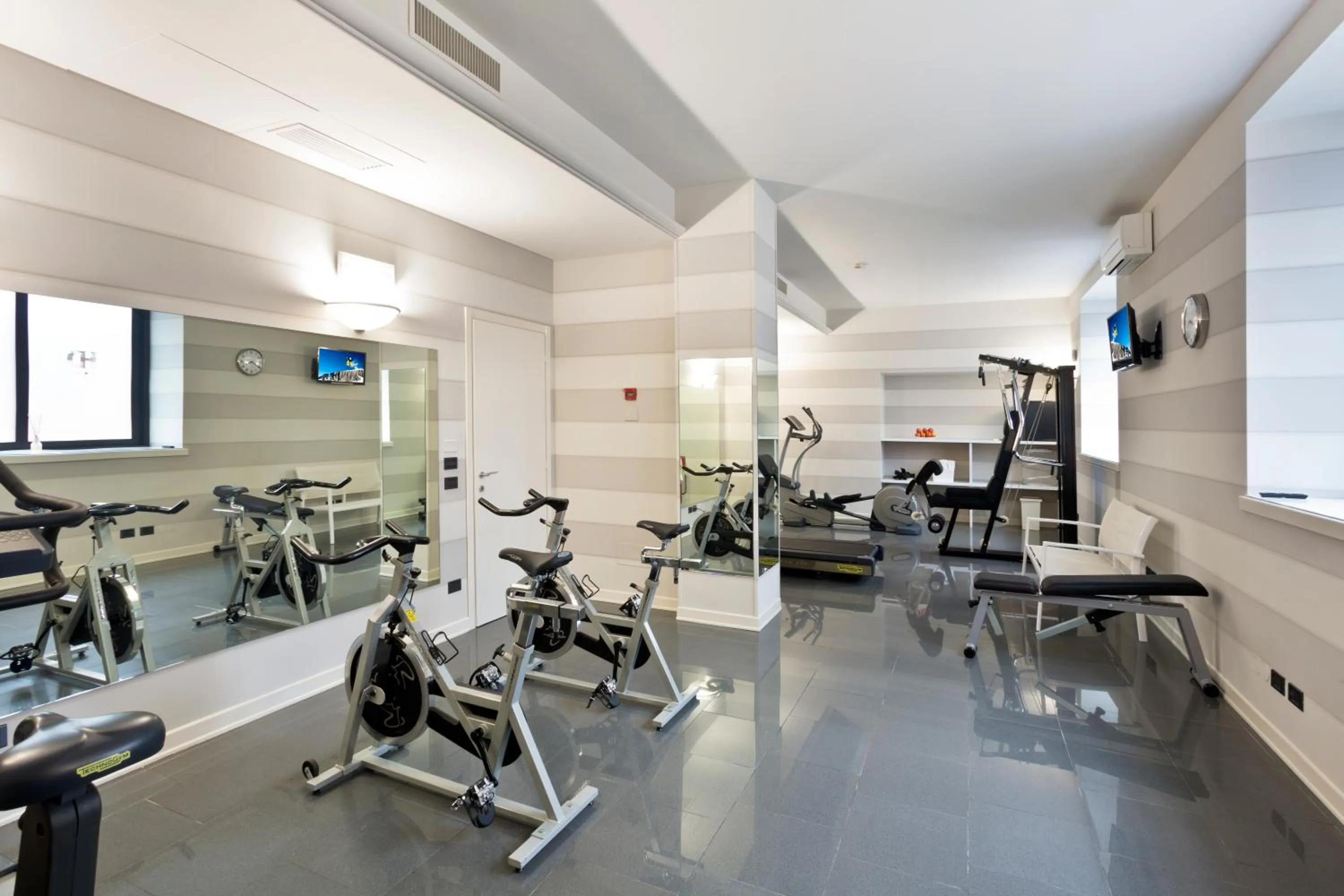 Fitness centre/facilities in Hotel Desenzano