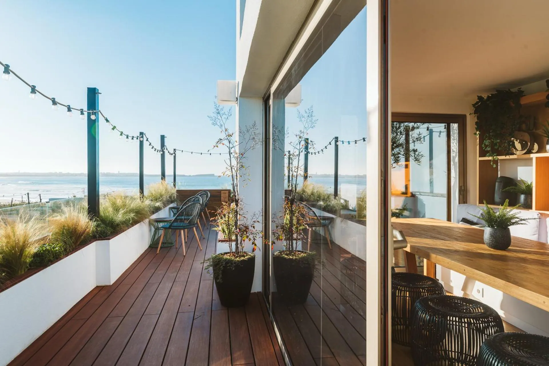 Sea view in The Salty Surf & Yoga