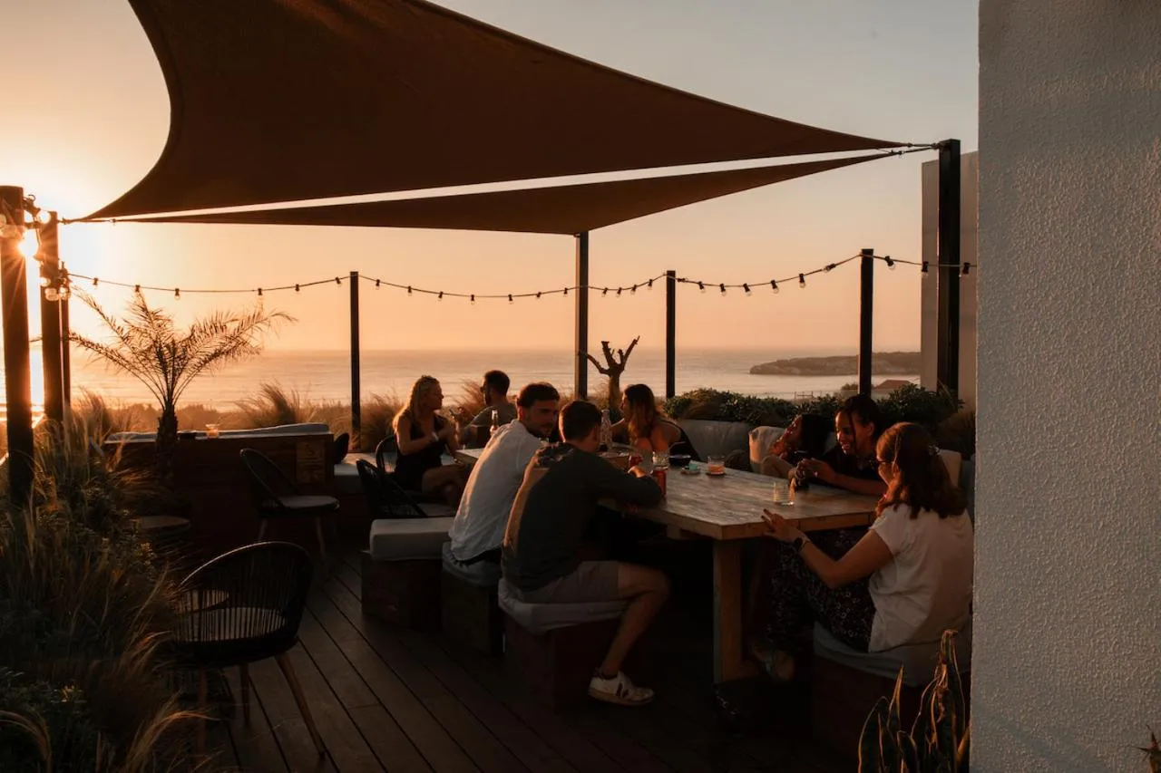 Lounge or bar in The Salty Surf & Yoga