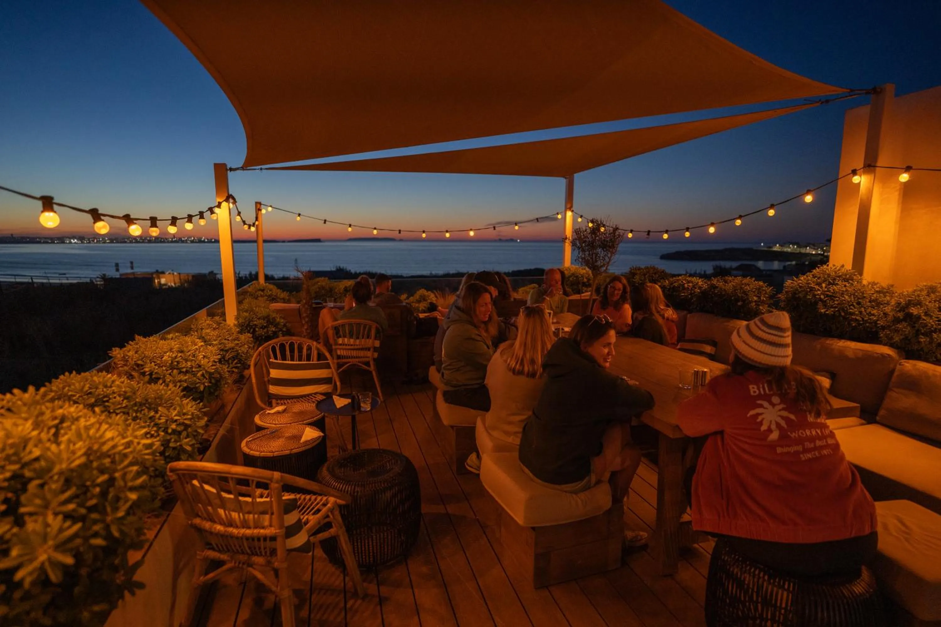 Lounge or bar in The Salty Surf & Yoga