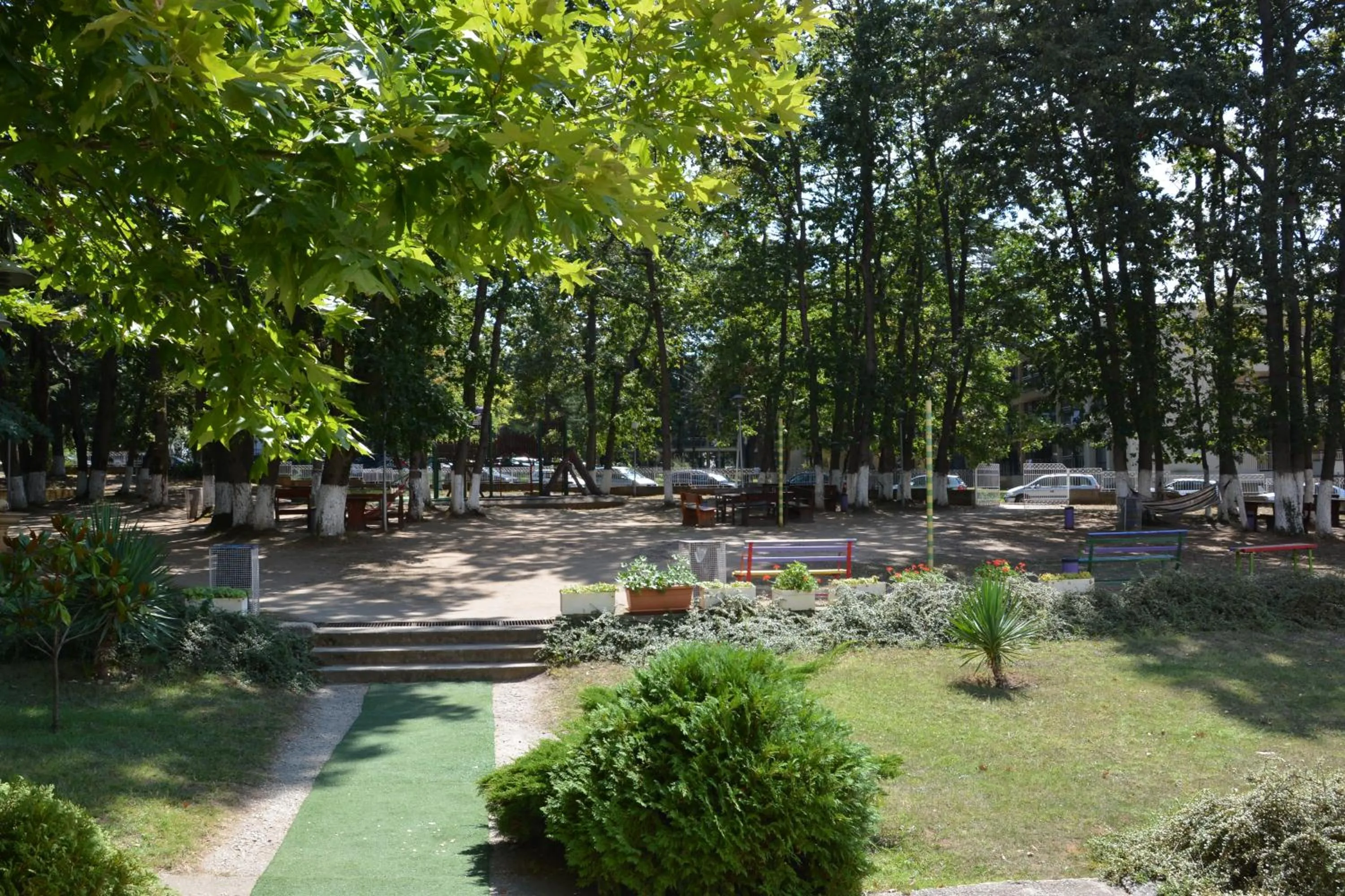 Garden in Atliman Beach Park Hotel