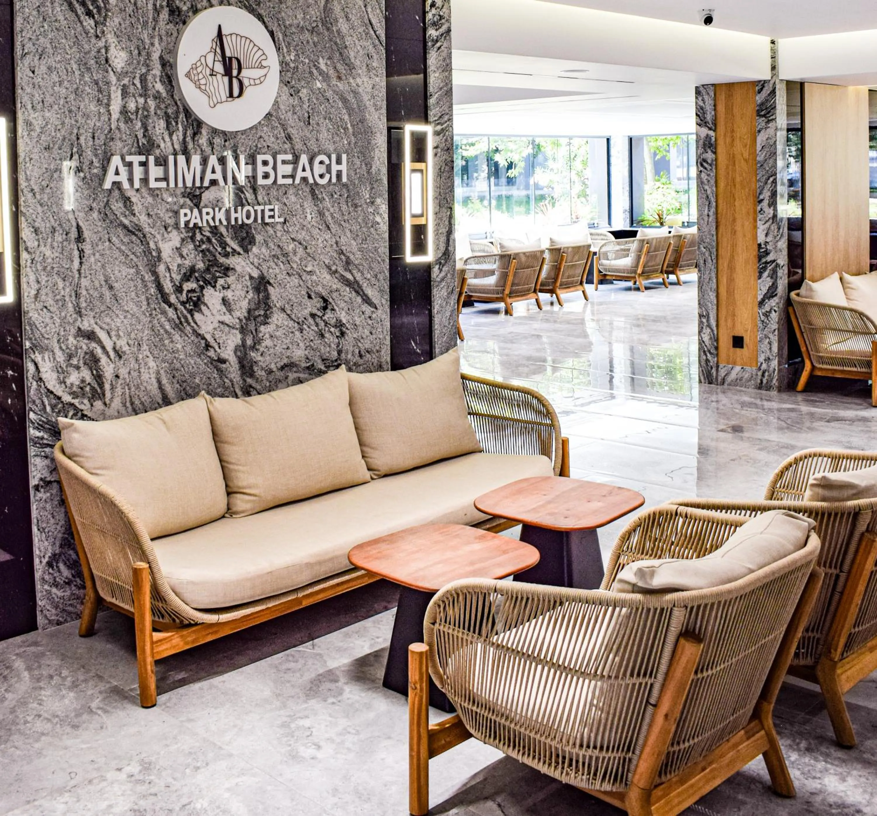 Lobby or reception in Atliman Beach Park Hotel