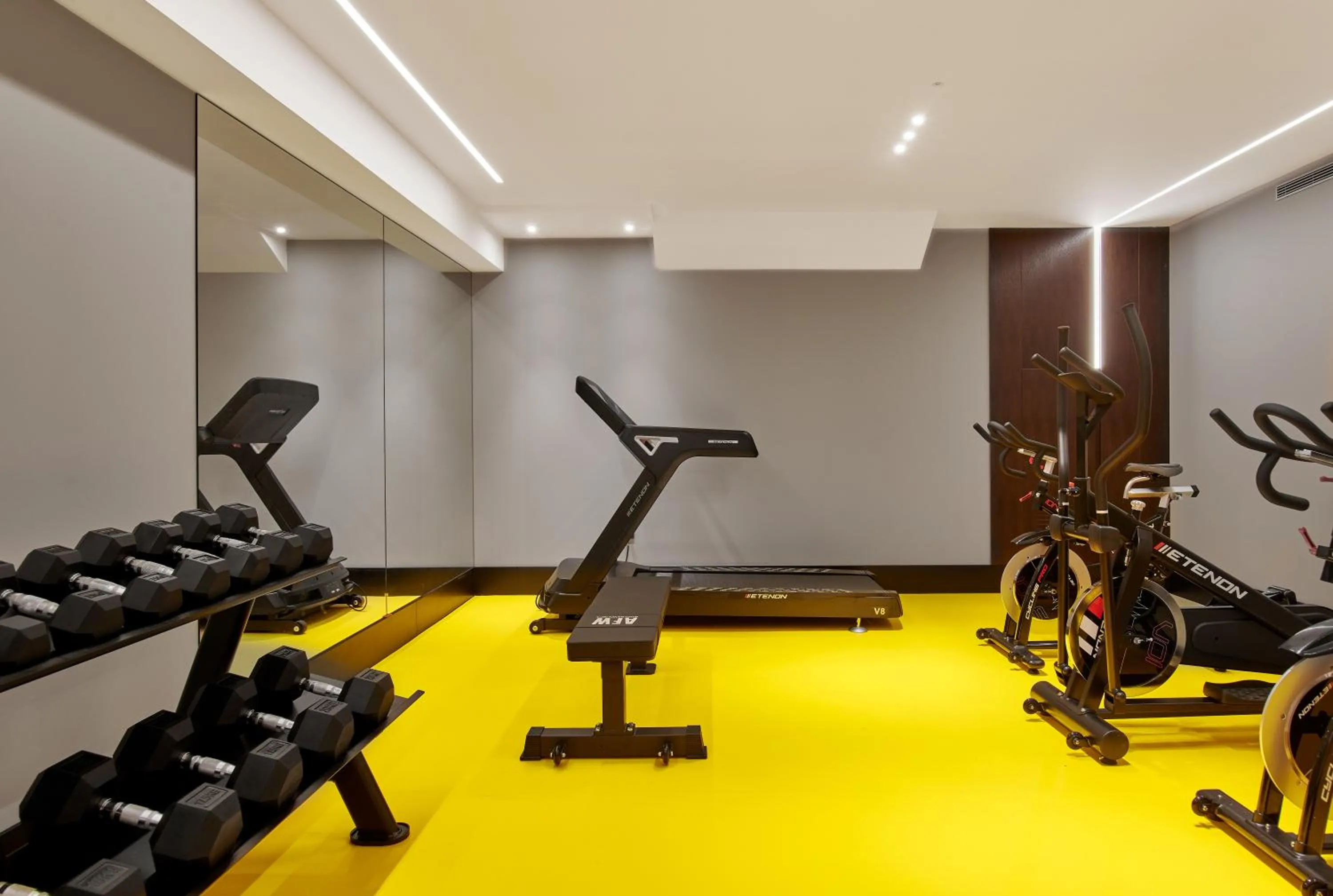 Fitness centre/facilities in Hotel MyPalace León