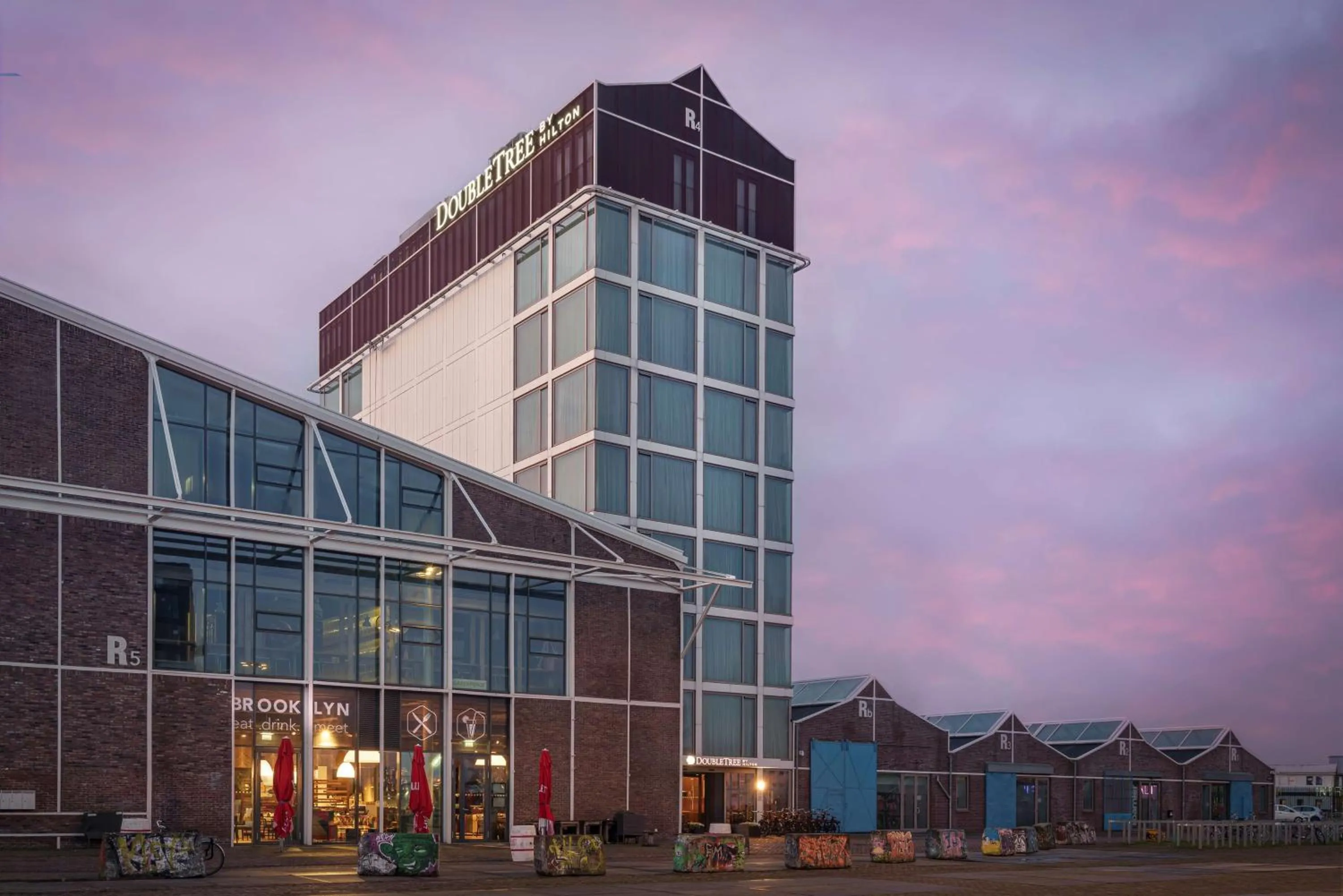 Property building in DoubleTree by Hilton Amsterdam - NDSM Wharf