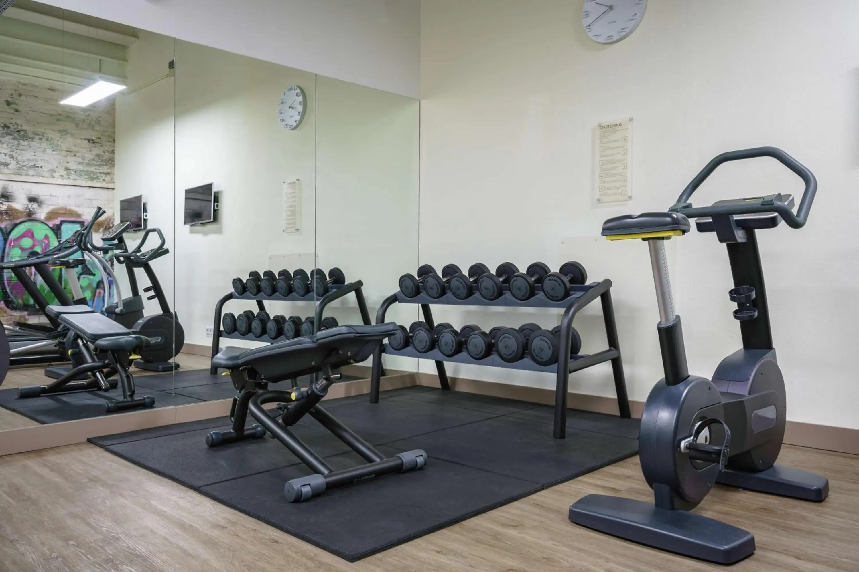 Fitness centre/facilities in DoubleTree by Hilton Amsterdam - NDSM Wharf Fitness centre/facilities in DoubleTree by Hilton Amsterdam - NDSM Wharf