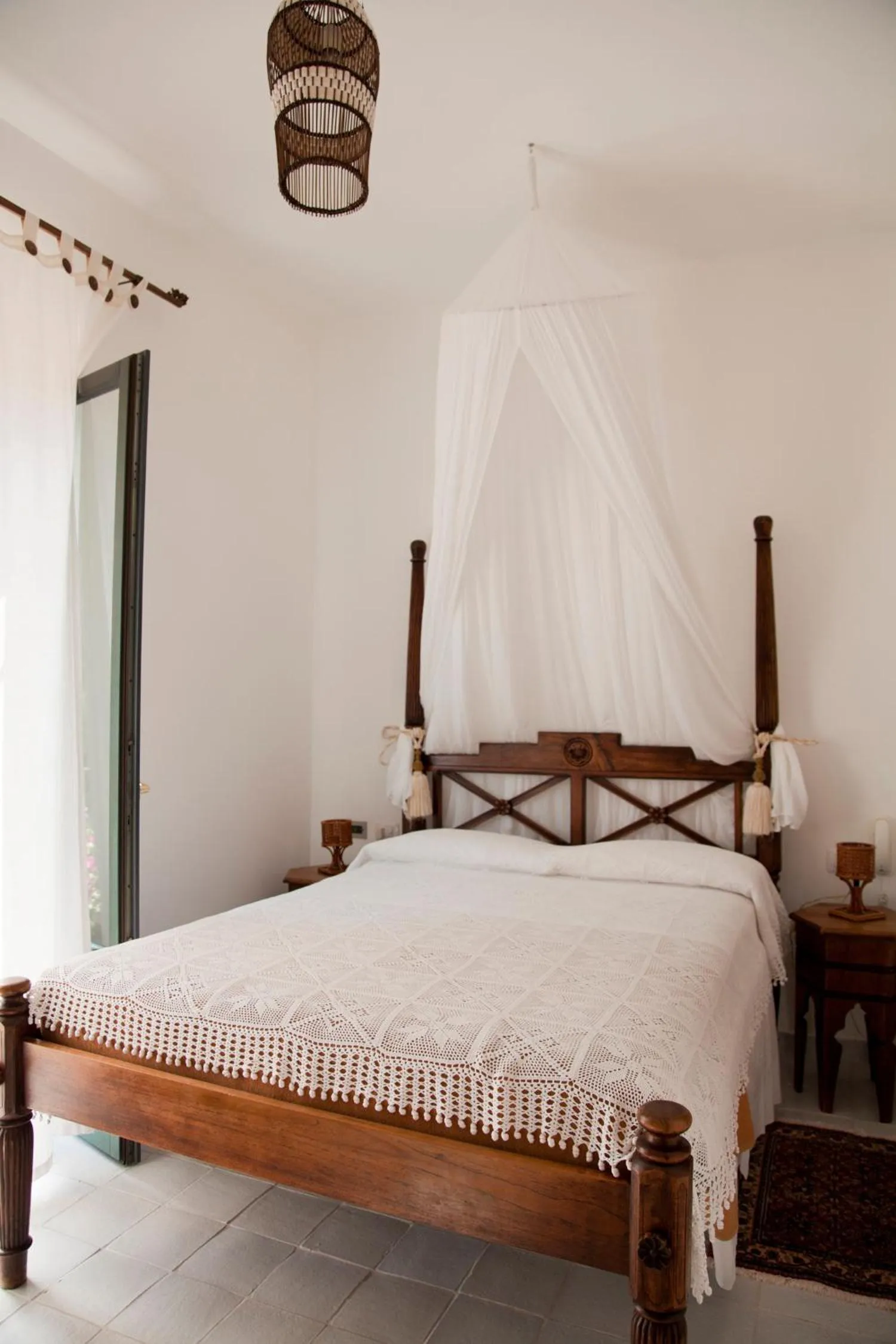 Bed in Quartara Boutique Hotel