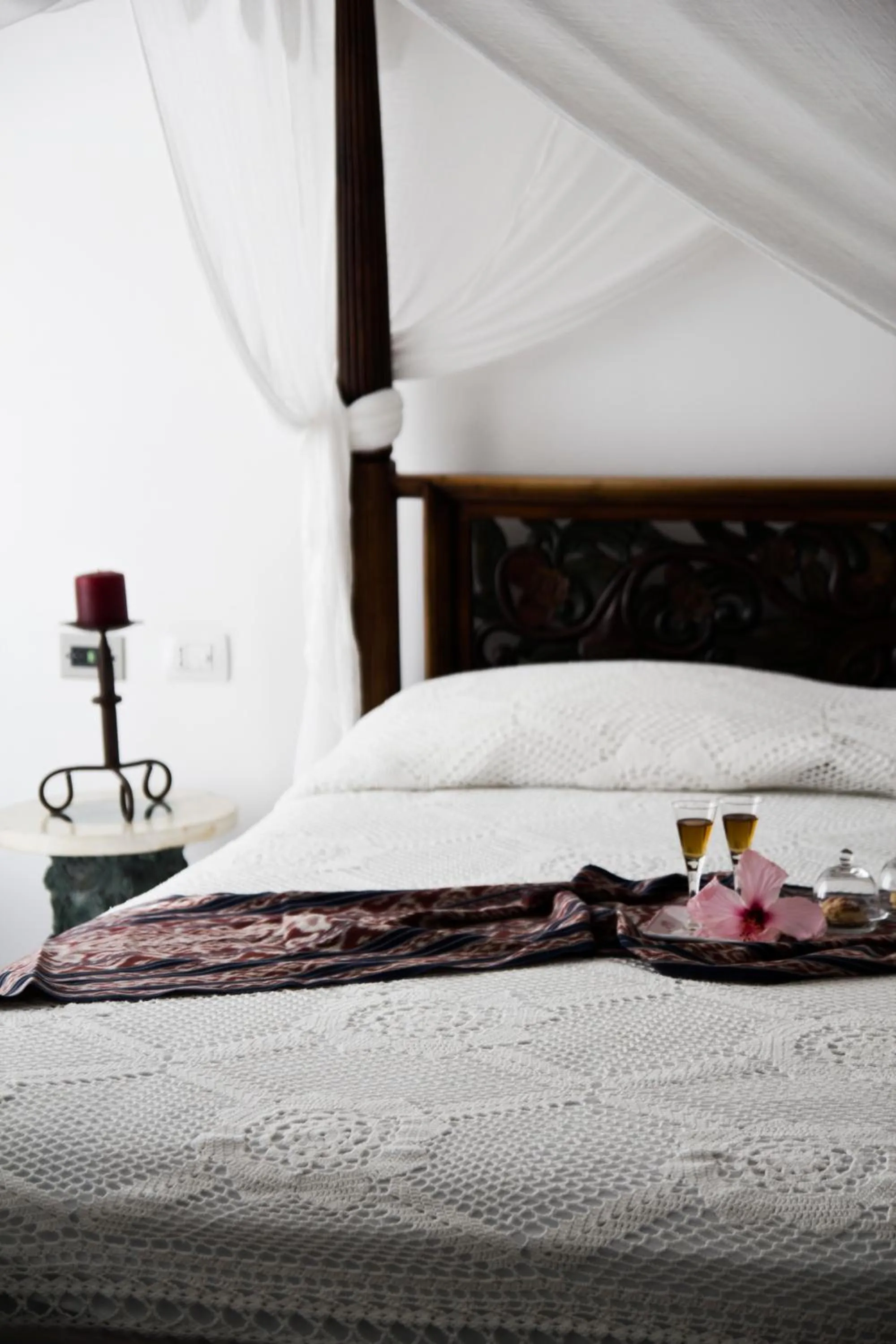 Bed in Quartara Boutique Hotel