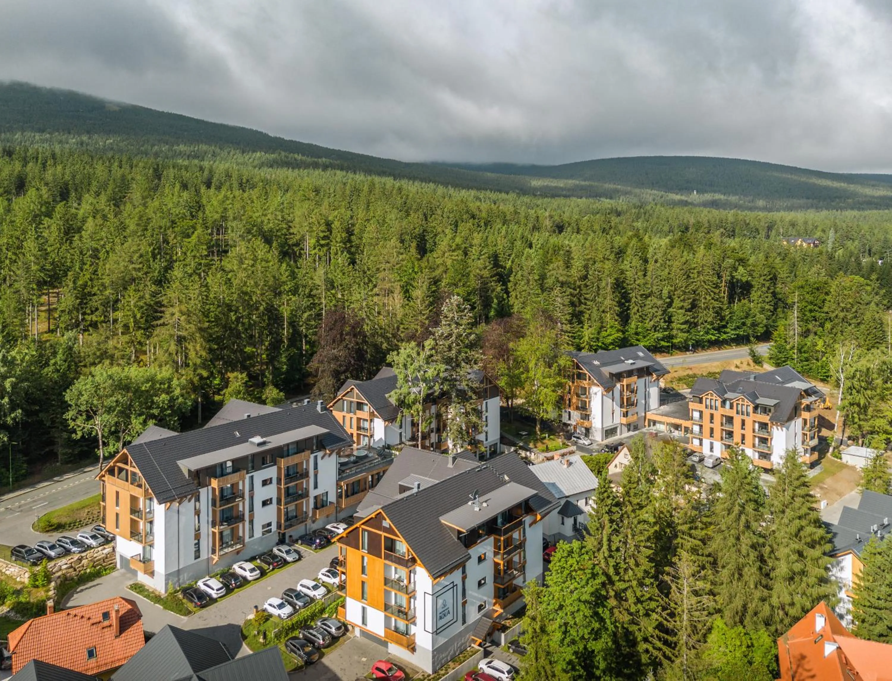 Mountain view in Rezydencja AQUA by GRANO