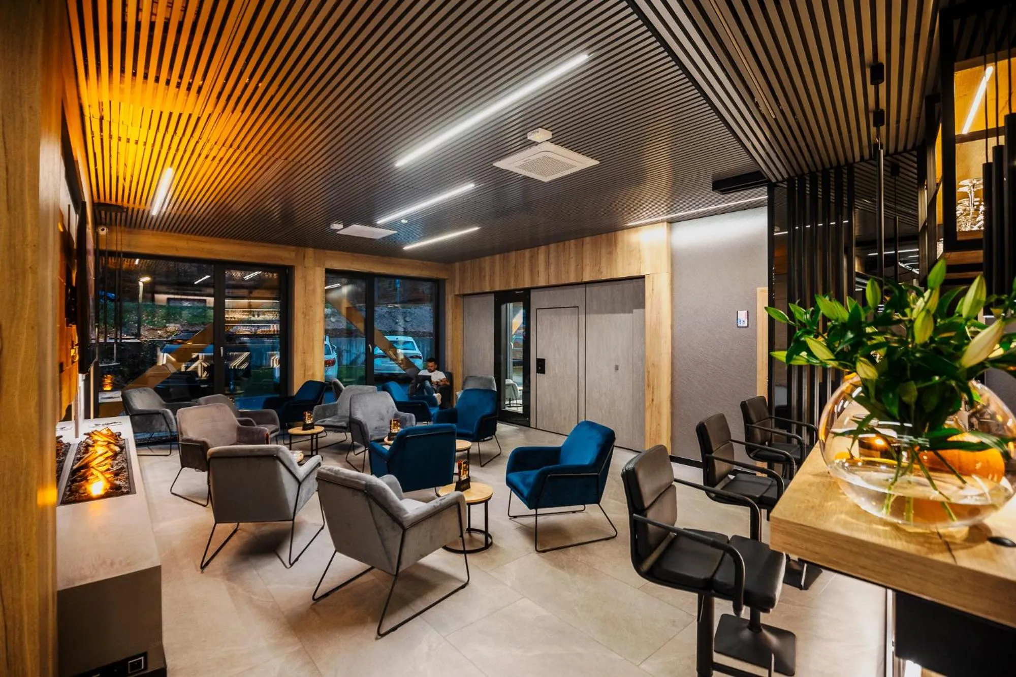 Lounge or bar in Rezydencja AQUA by GRANO