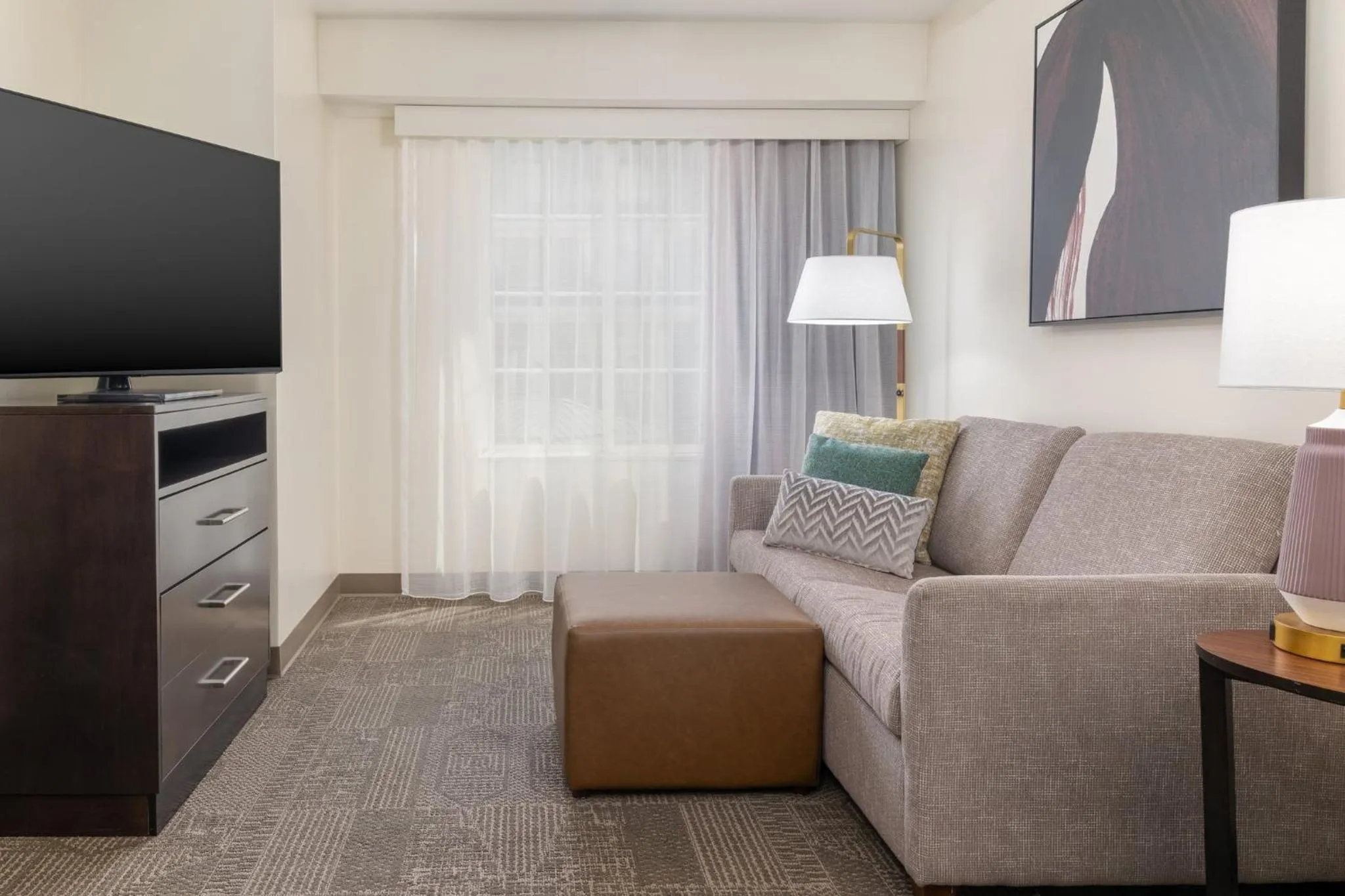 Living room in Staybridge Suites Denver - Central Park by IHG