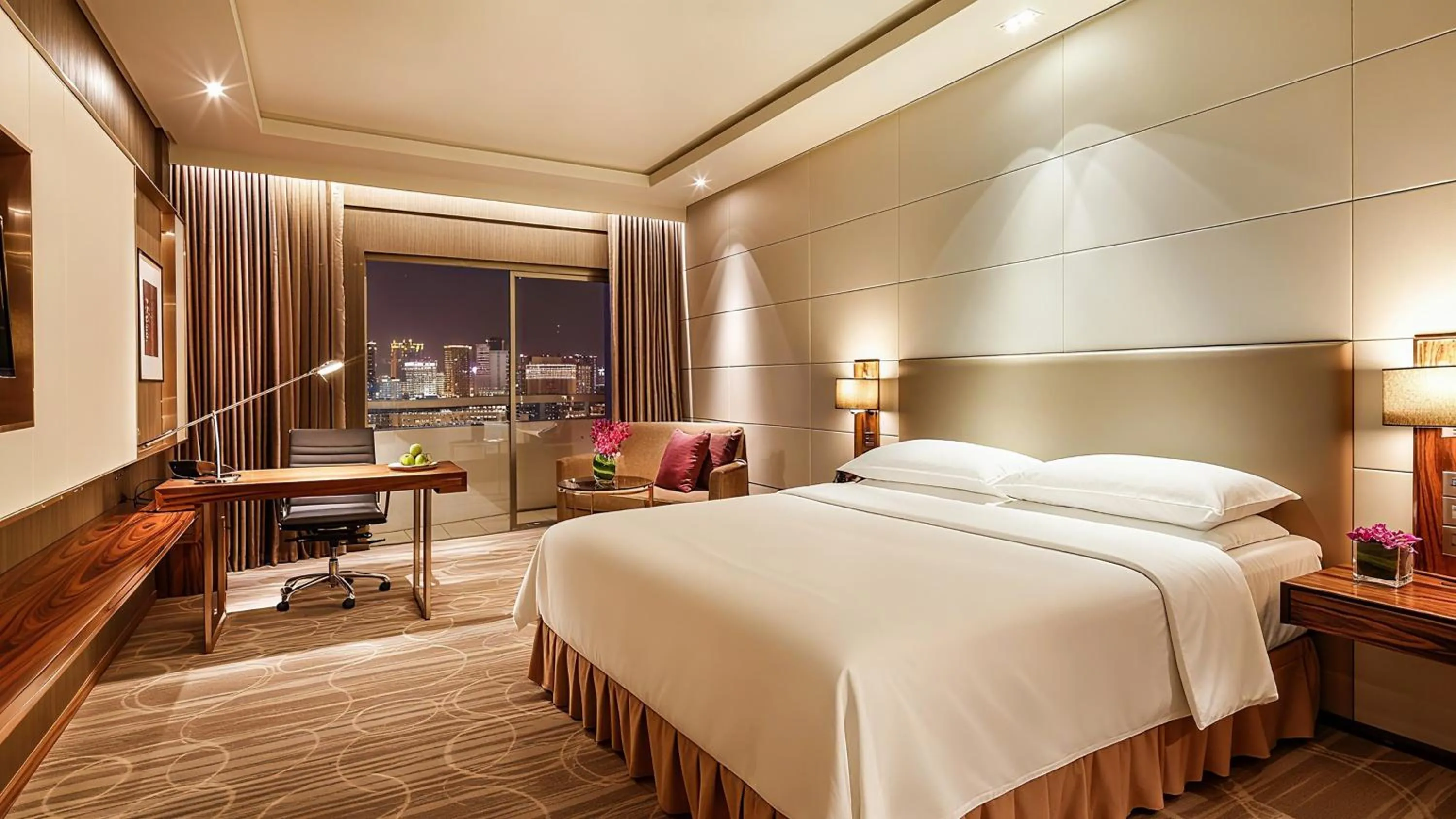 Photo of the whole room, Bed in Crowne Plaza Kunming City Centre by IHG