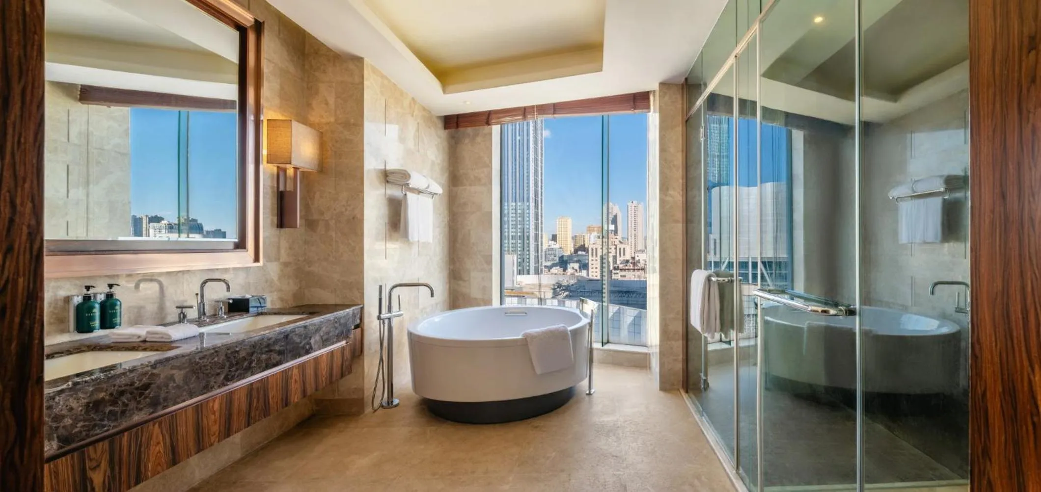 Bathroom in Crowne Plaza Kunming City Centre by IHG