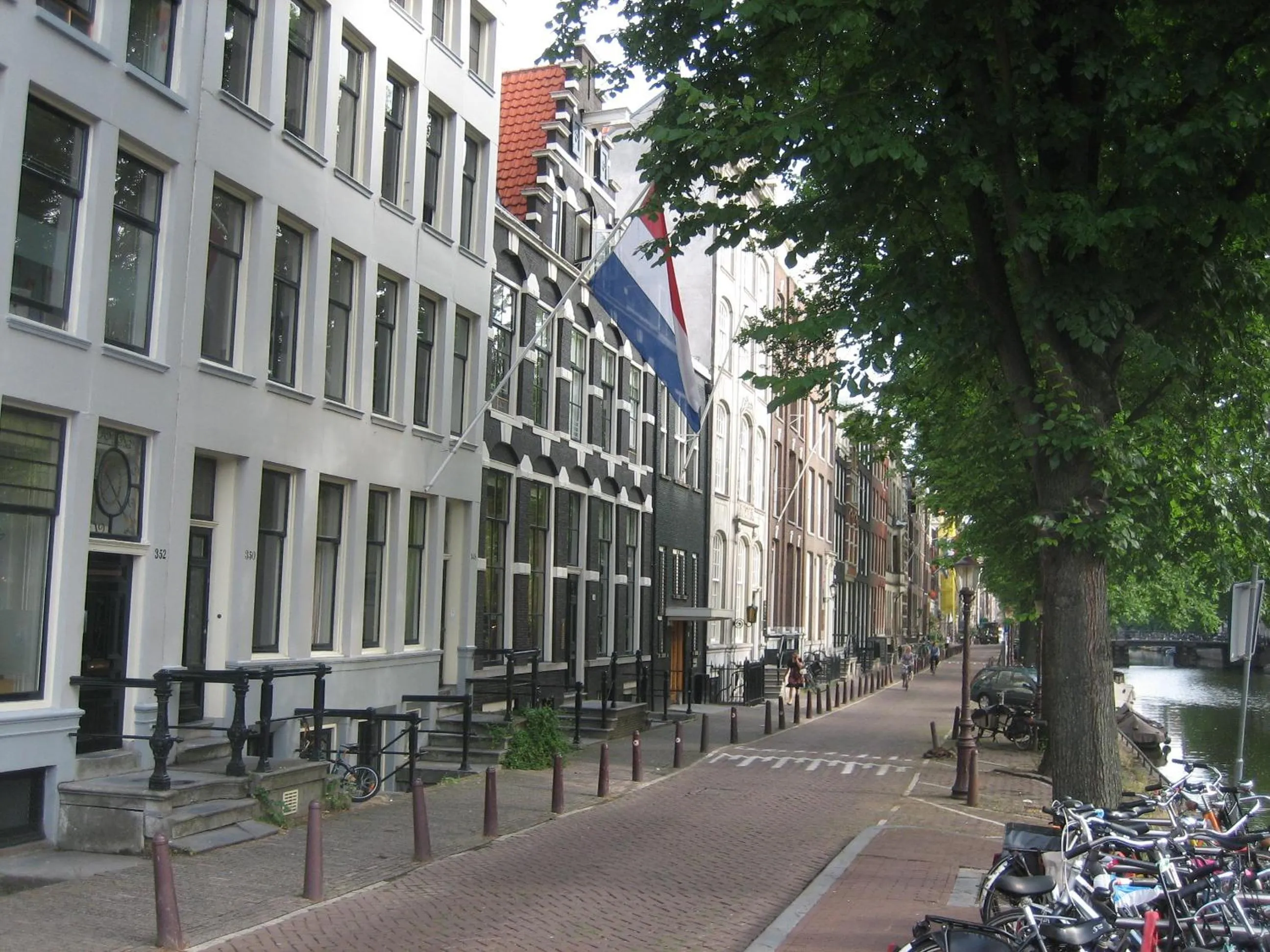 Facade/entrance in Luxueuze Studio Herengracht