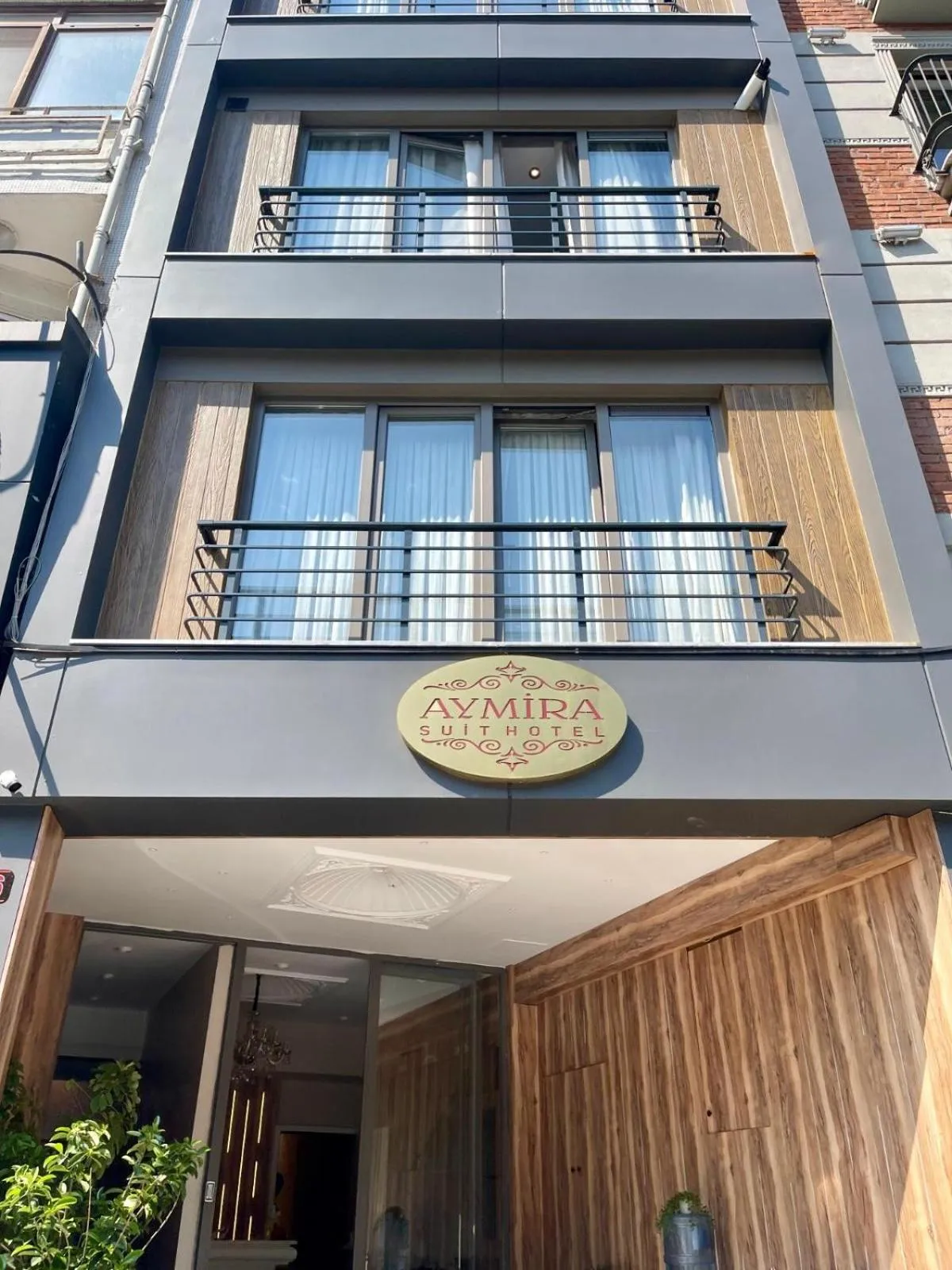 Property building in Aymira Suite Hotel