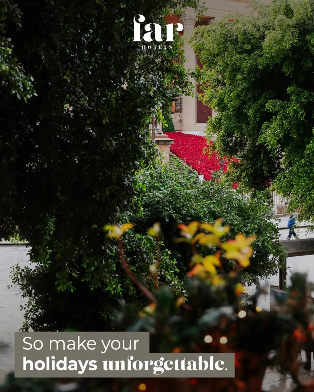 Street view in Massimo Plaza Hotel