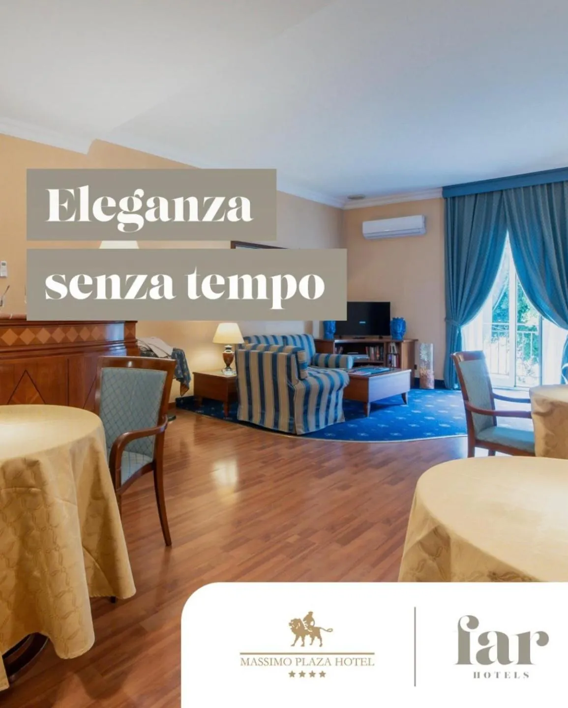 Communal lounge/ TV room in Massimo Plaza Hotel