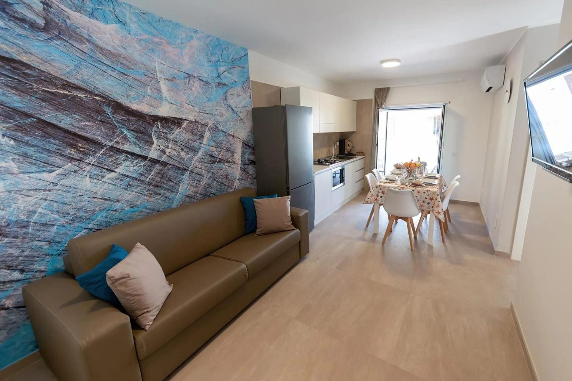 Living room in Alta Marea Sea Apartments