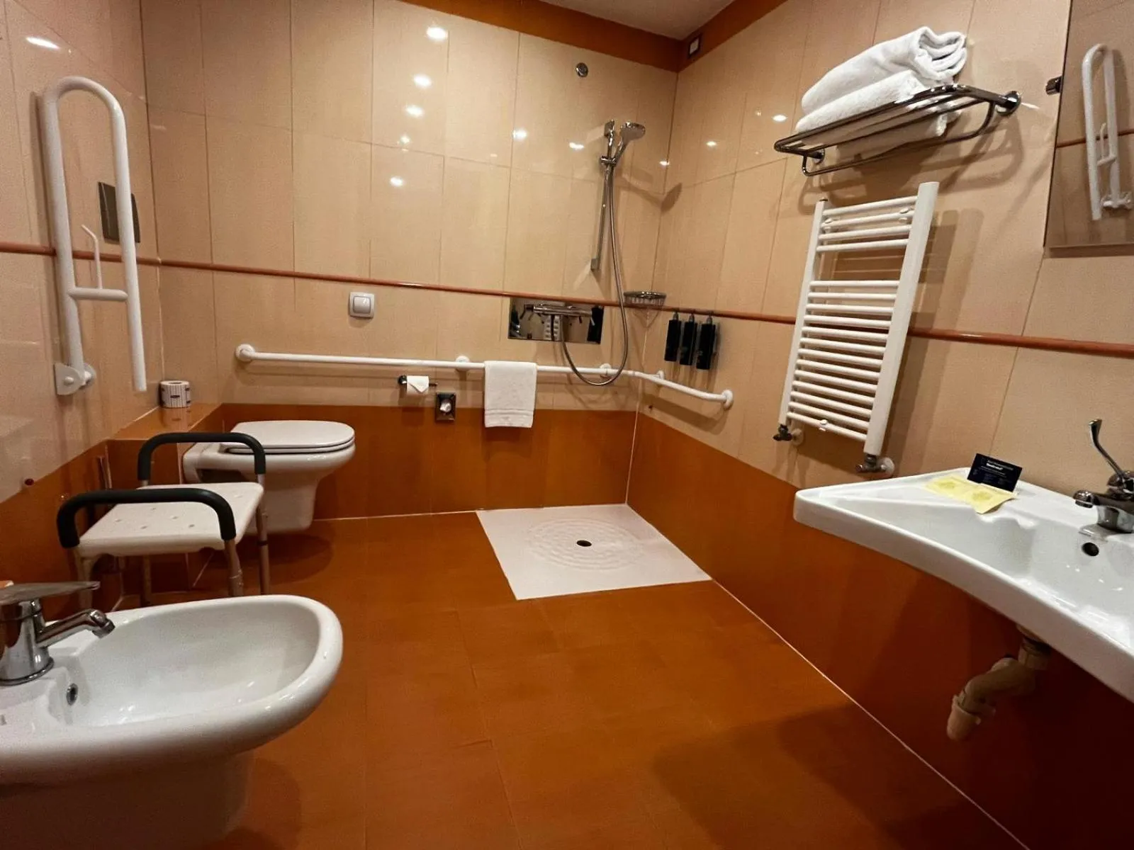 Toilet in Doubletree by Hilton Milan Malpensa Solbiate Olona