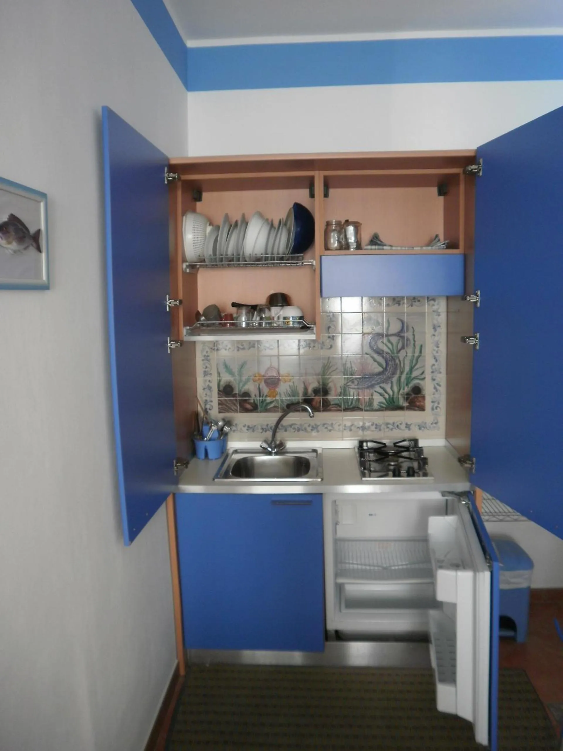 Kitchen or kitchenette in Sogni Nel Blu