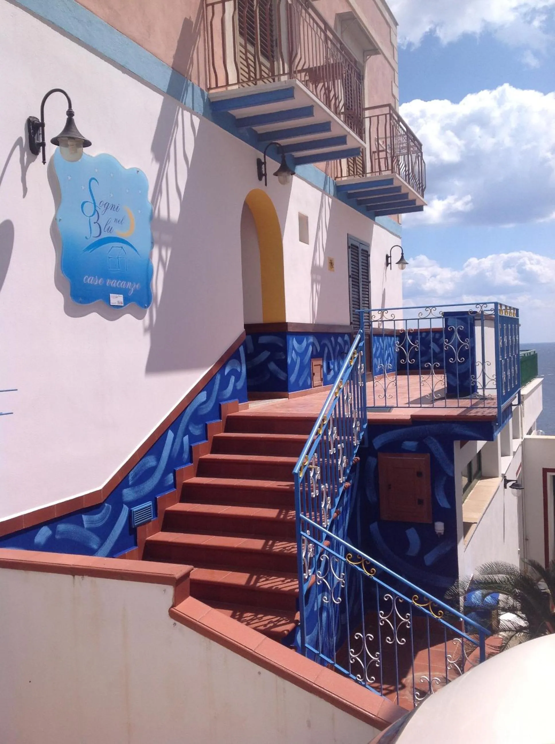 Facade/entrance in Sogni Nel Blu