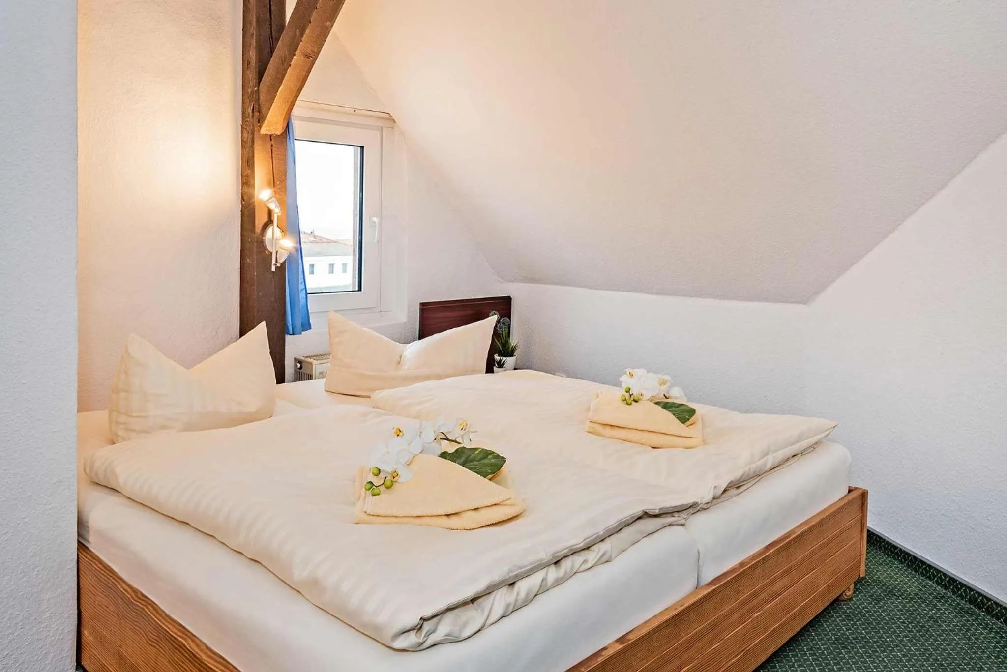 Bed in Strandvilla Imperator